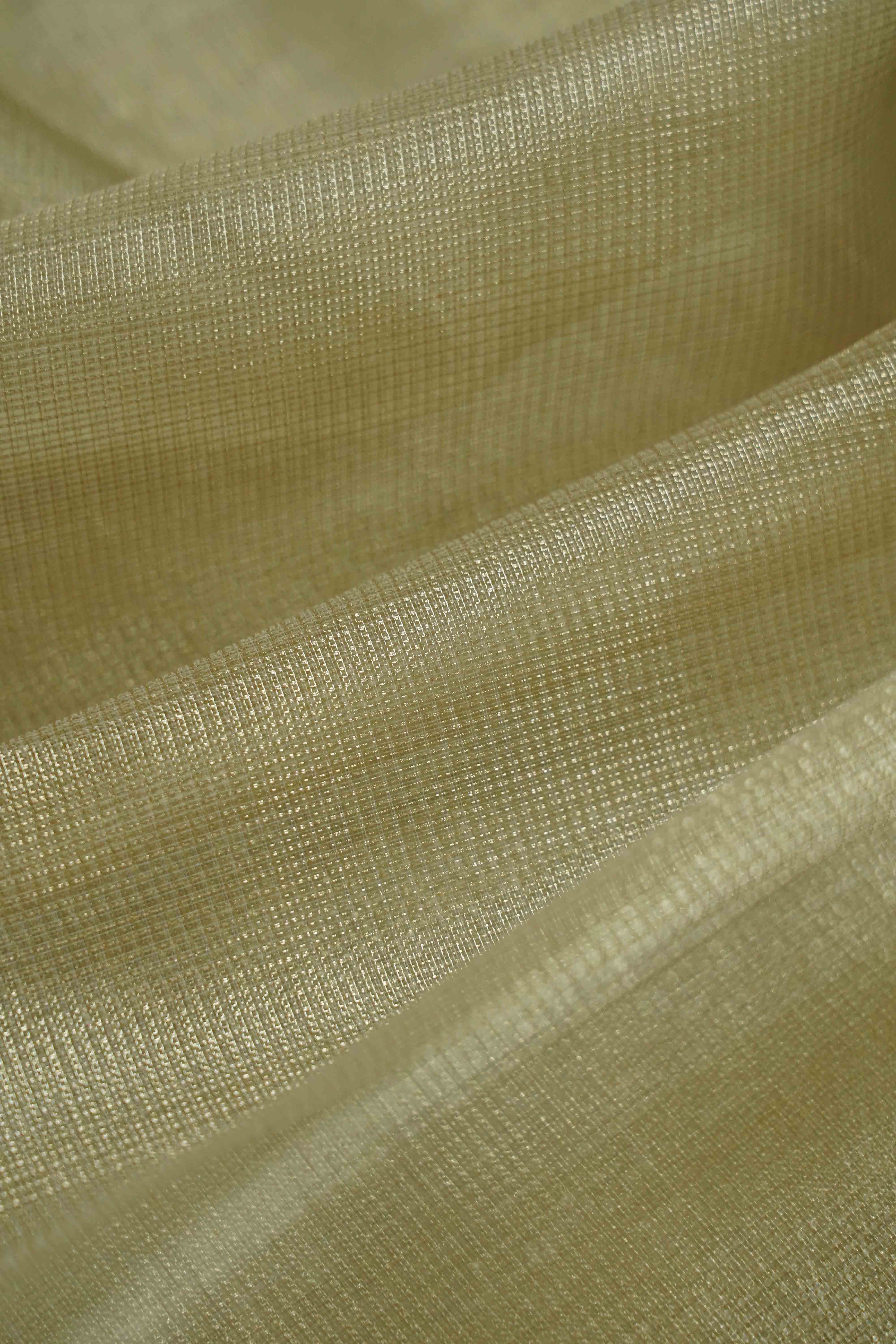 SANDAL KOTA TISSUE SAREE 2 - Queens Jewel Emporium