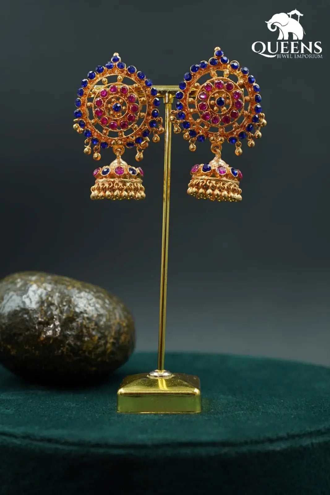 SAROJADEVI JHUMKA - Queens Jewel Emporium