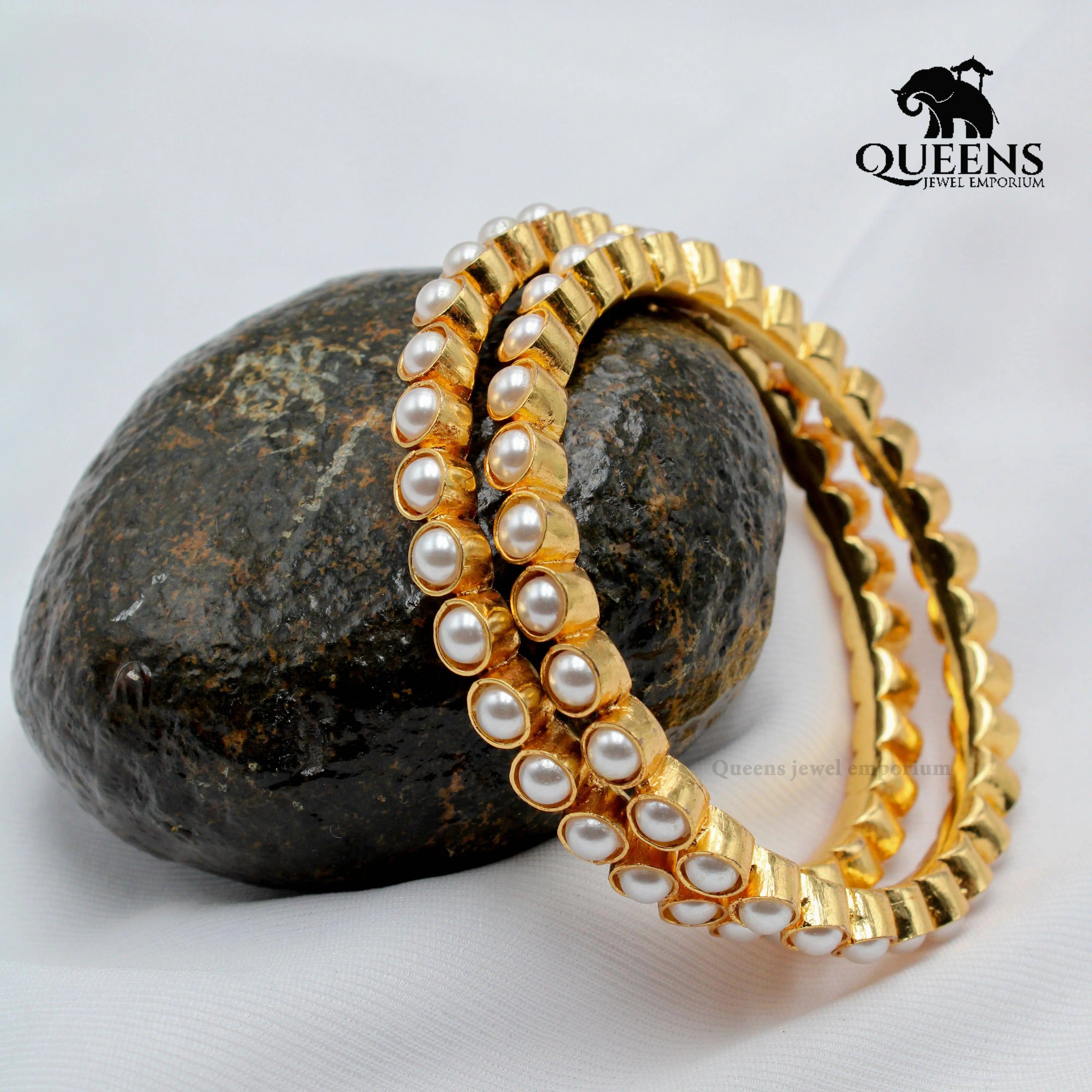 SAURAGYA KEMP BANGLES - Queens Jewel Emporium
