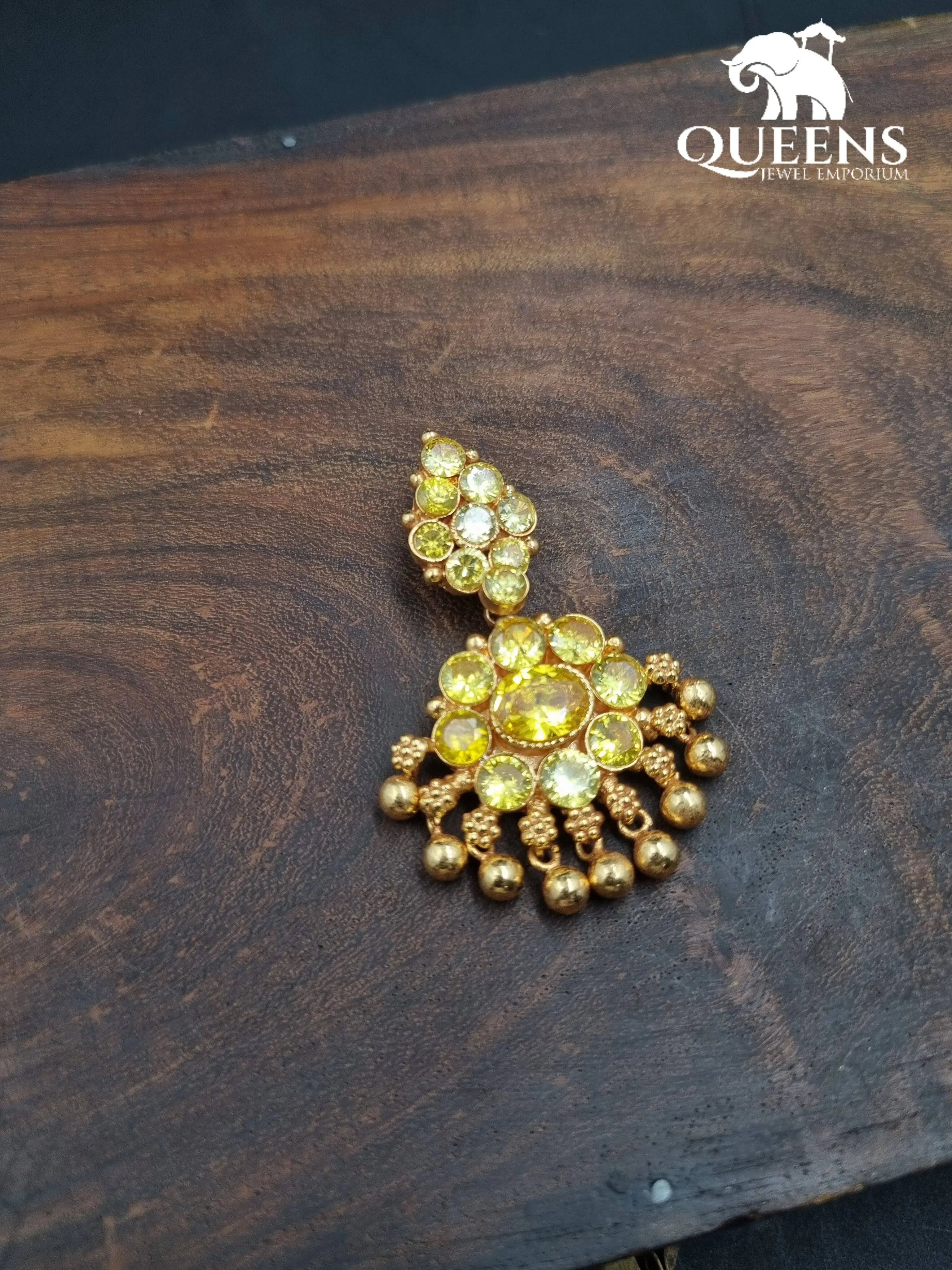 SEETHAMBARI KEMP PENDANT - Queens Jewel Emporium