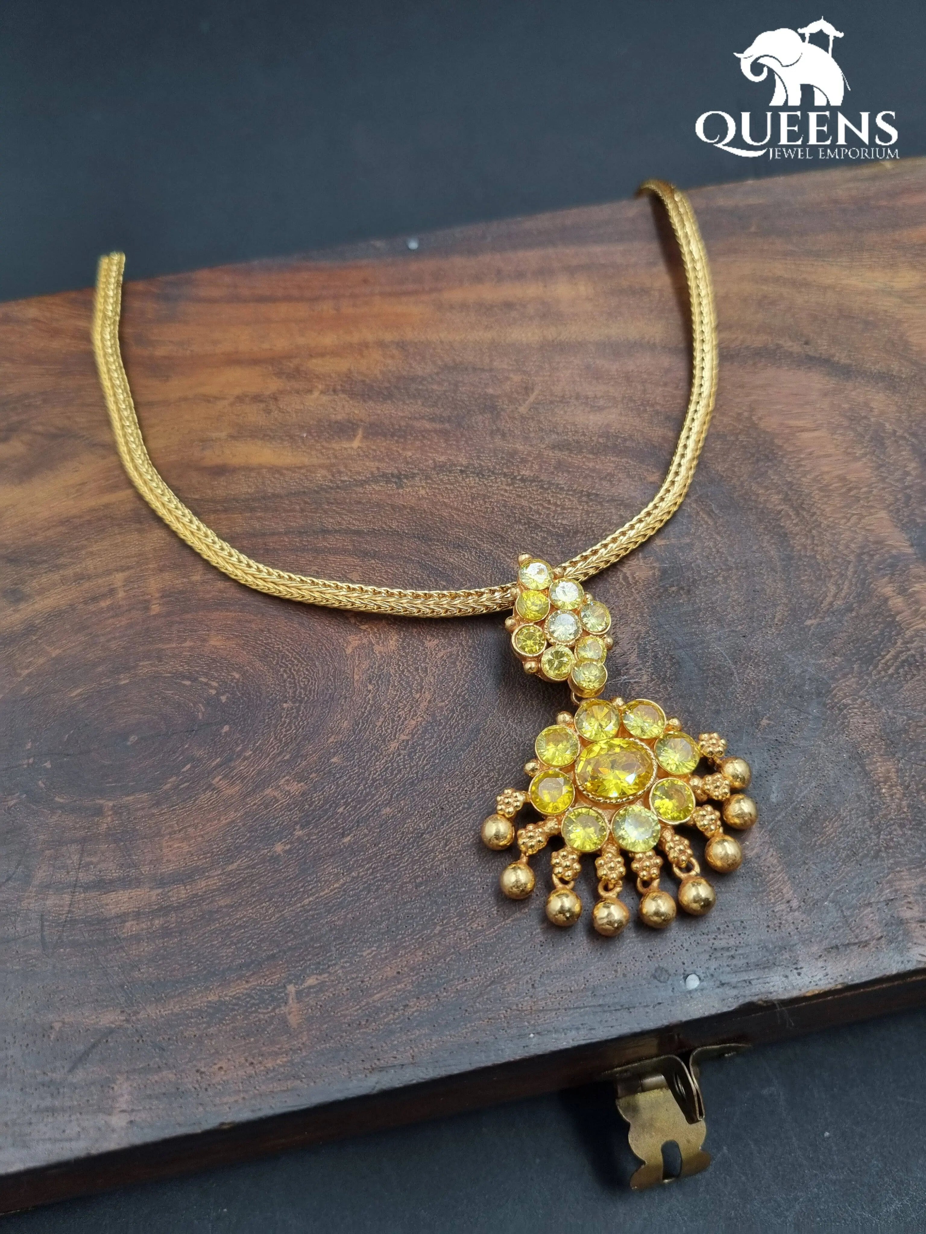 SEETHAMBARI KEMP PENDANT - Queens Jewel Emporium
