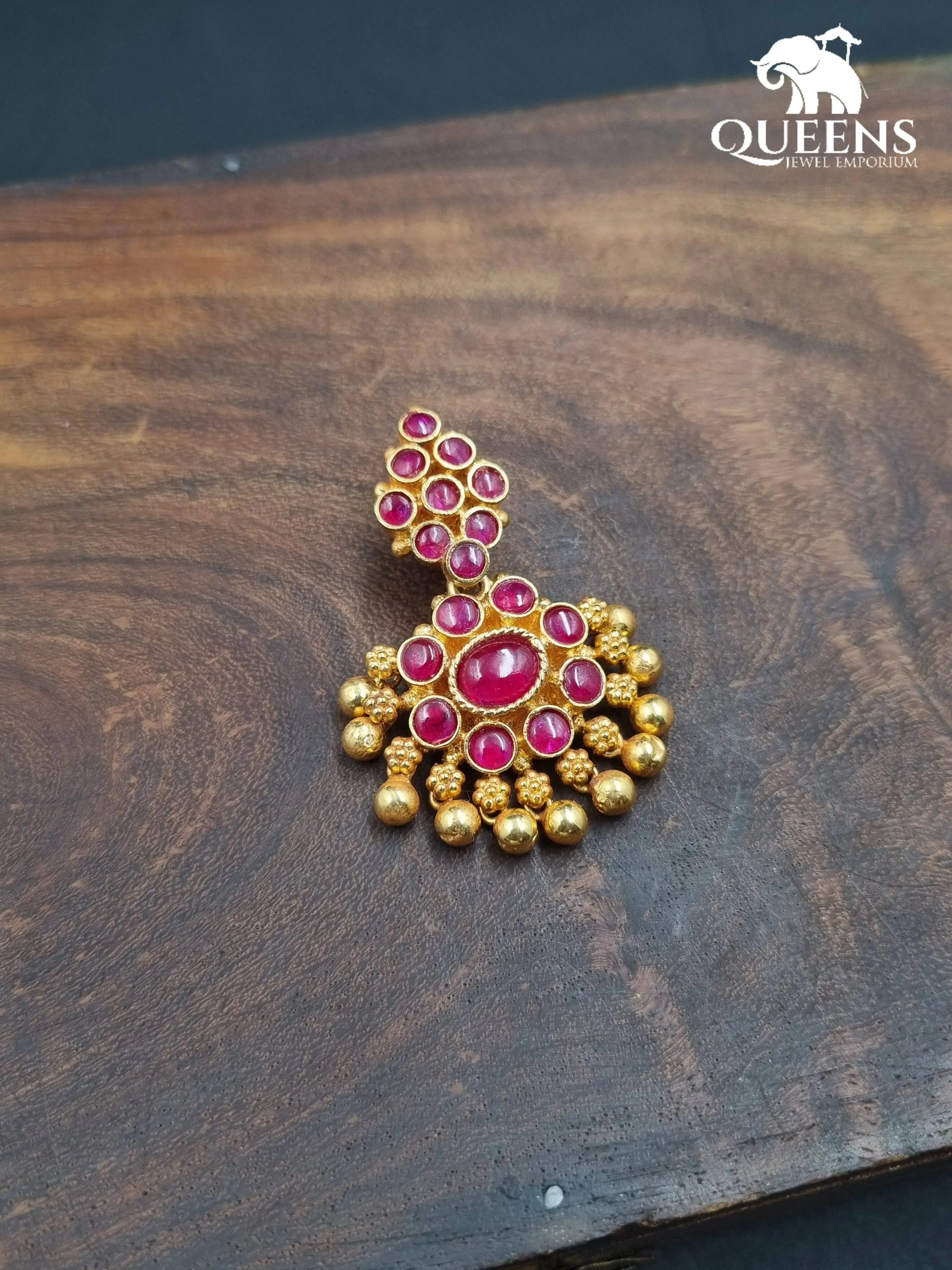 SEETHAMBARI KEMP PENDANT - Queens Jewel Emporium