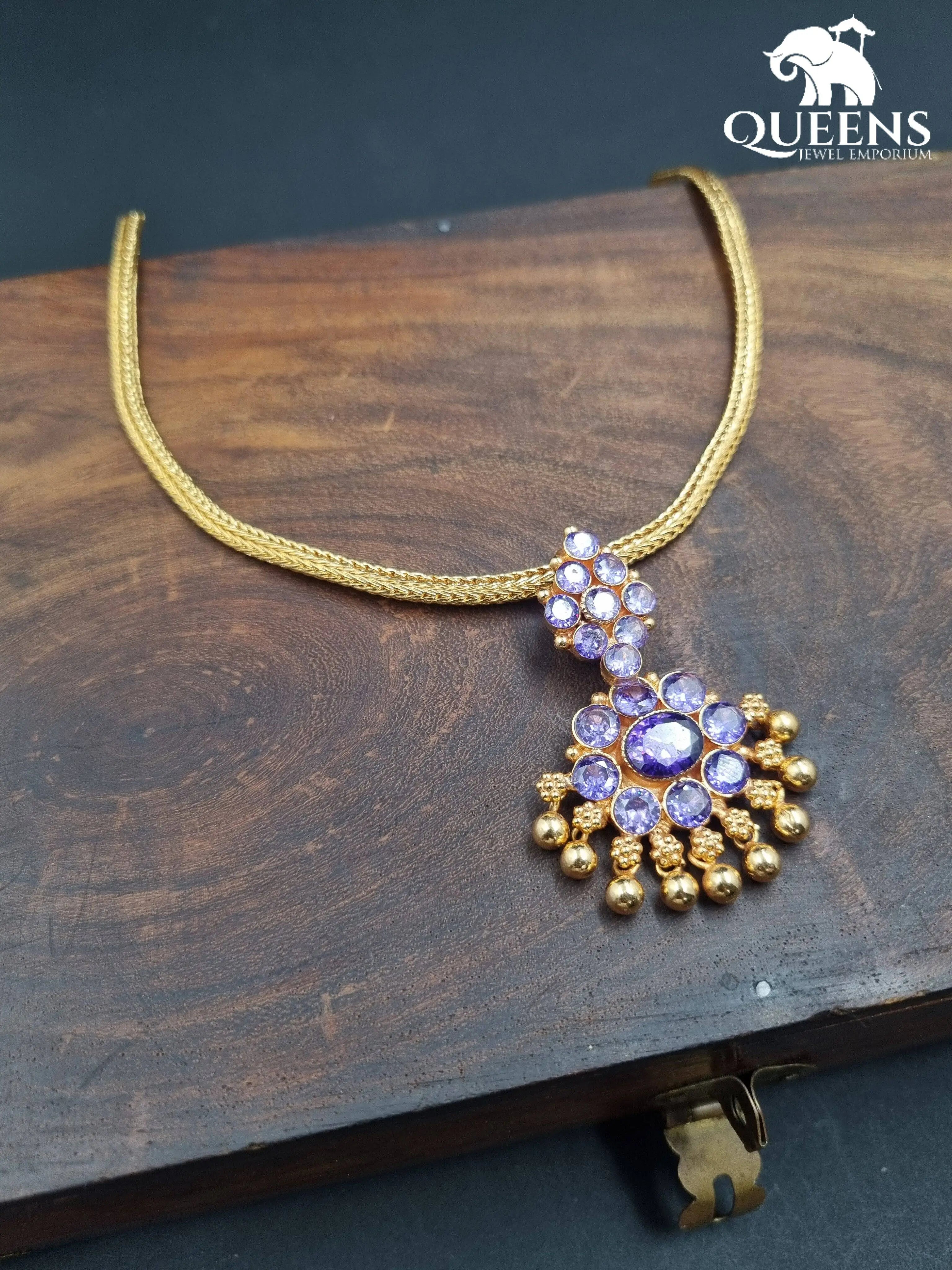 SEETHAMBARI KEMP PENDANT - Queens Jewel Emporium