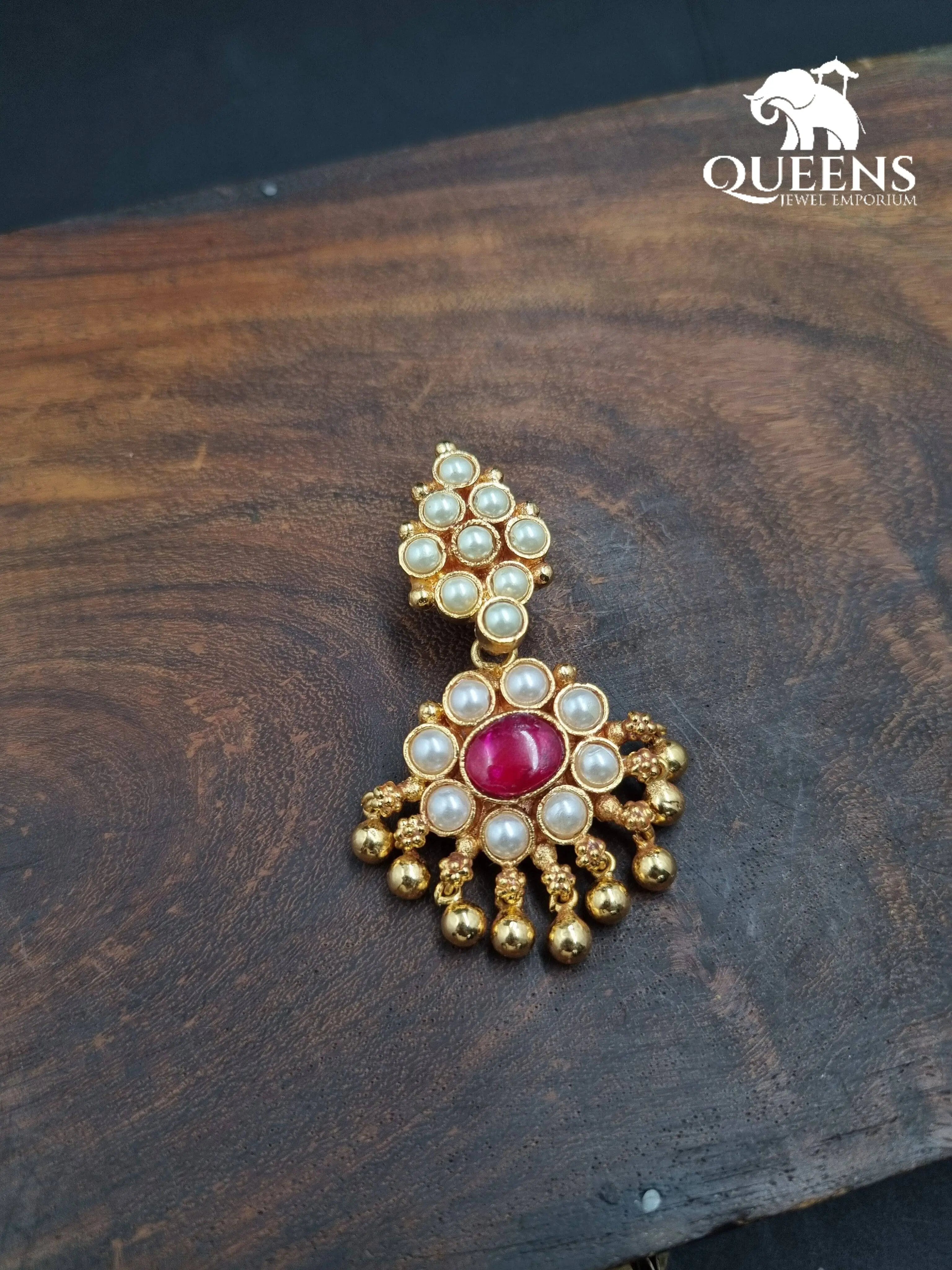 SEETHAMBARI KEMP PENDANT - Queens Jewel Emporium