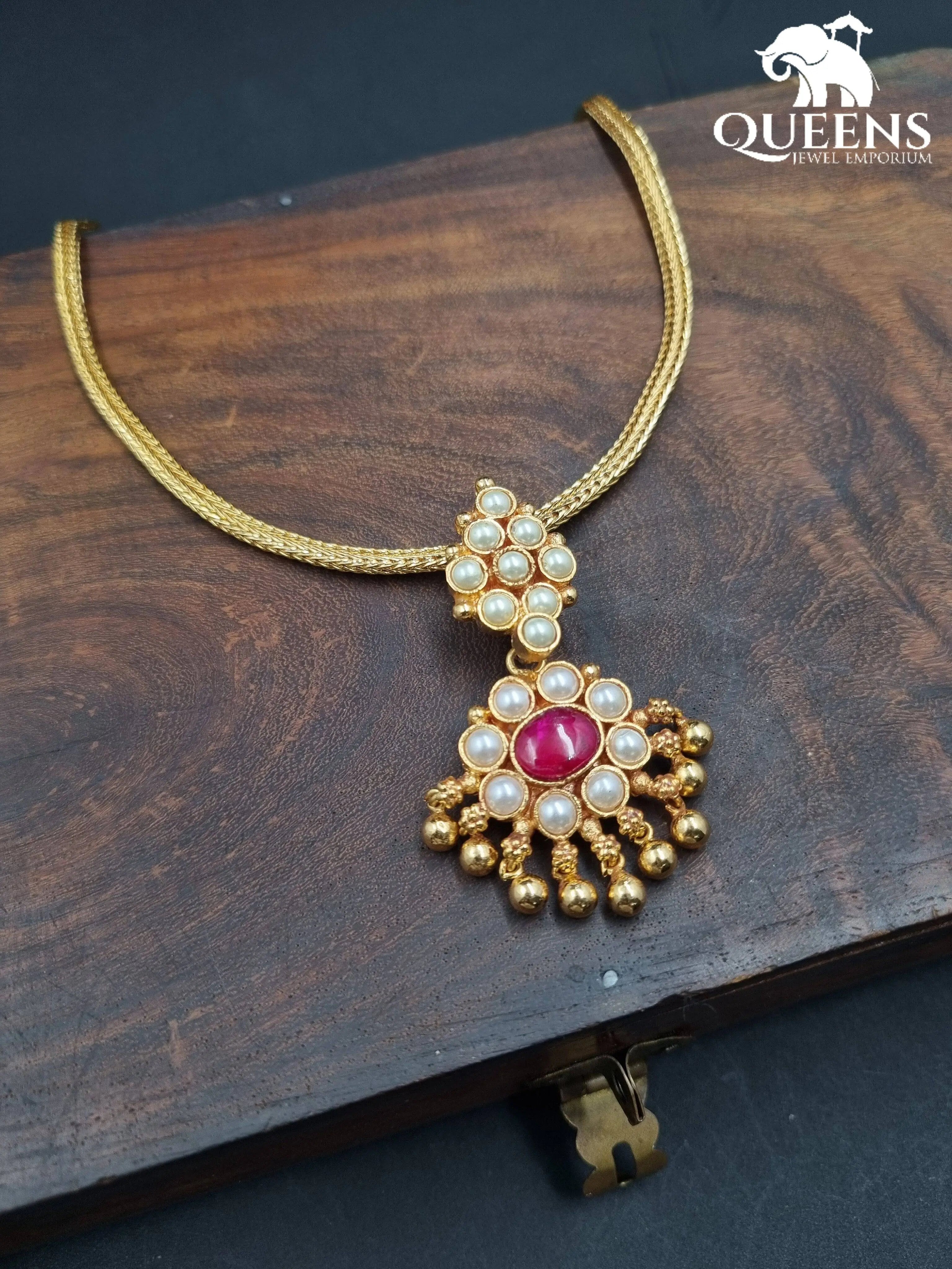 SEETHAMBARI KEMP PENDANT - Queens Jewel Emporium