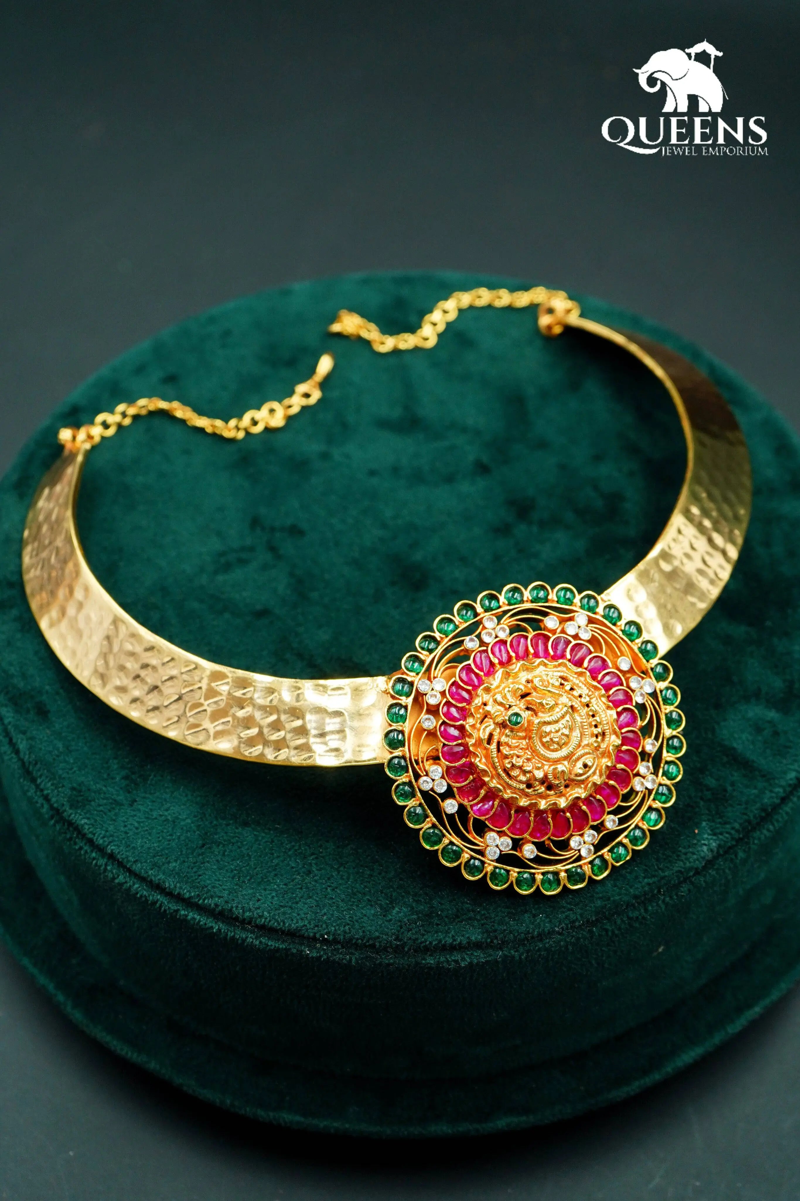 SHAILAJA HASLI NECKLACE - Queens Jewel Emporium