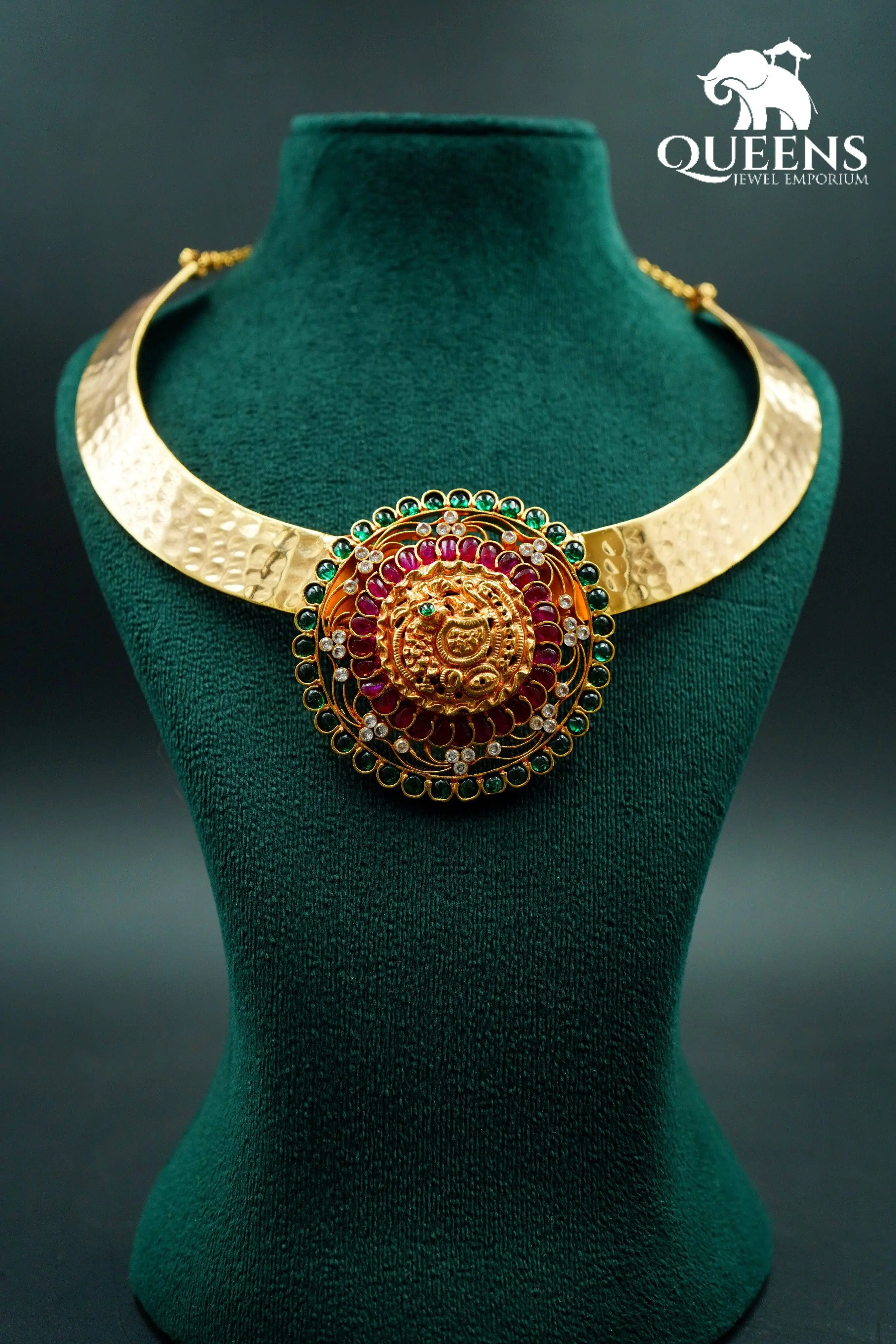 SHAILAJA HASLI NECKLACE - Queens Jewel Emporium