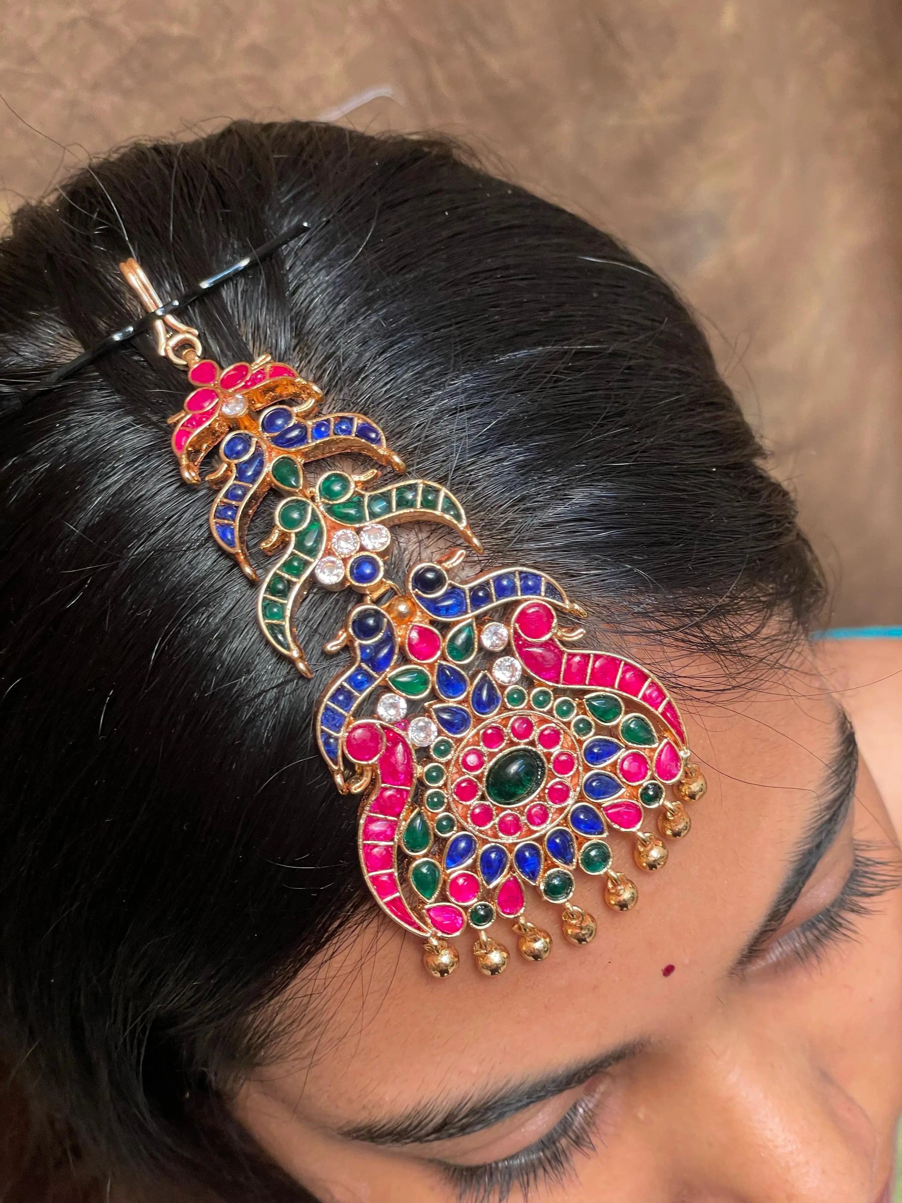 SHREYA TIKKA CUM PENDANT - Queens Jewel Emporium