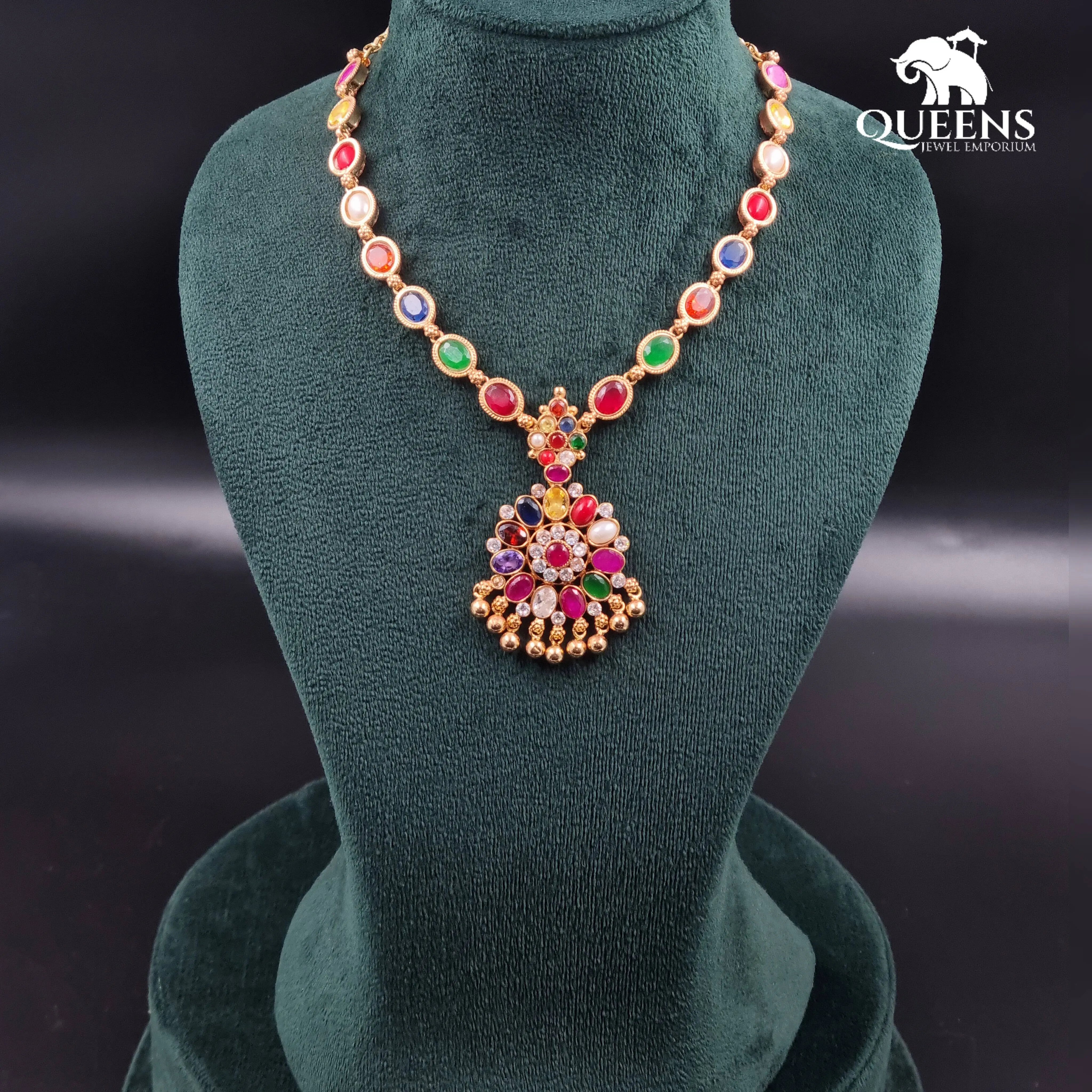 SHRISHYA KEMP NECKLACE - Queens Jewel Emporium