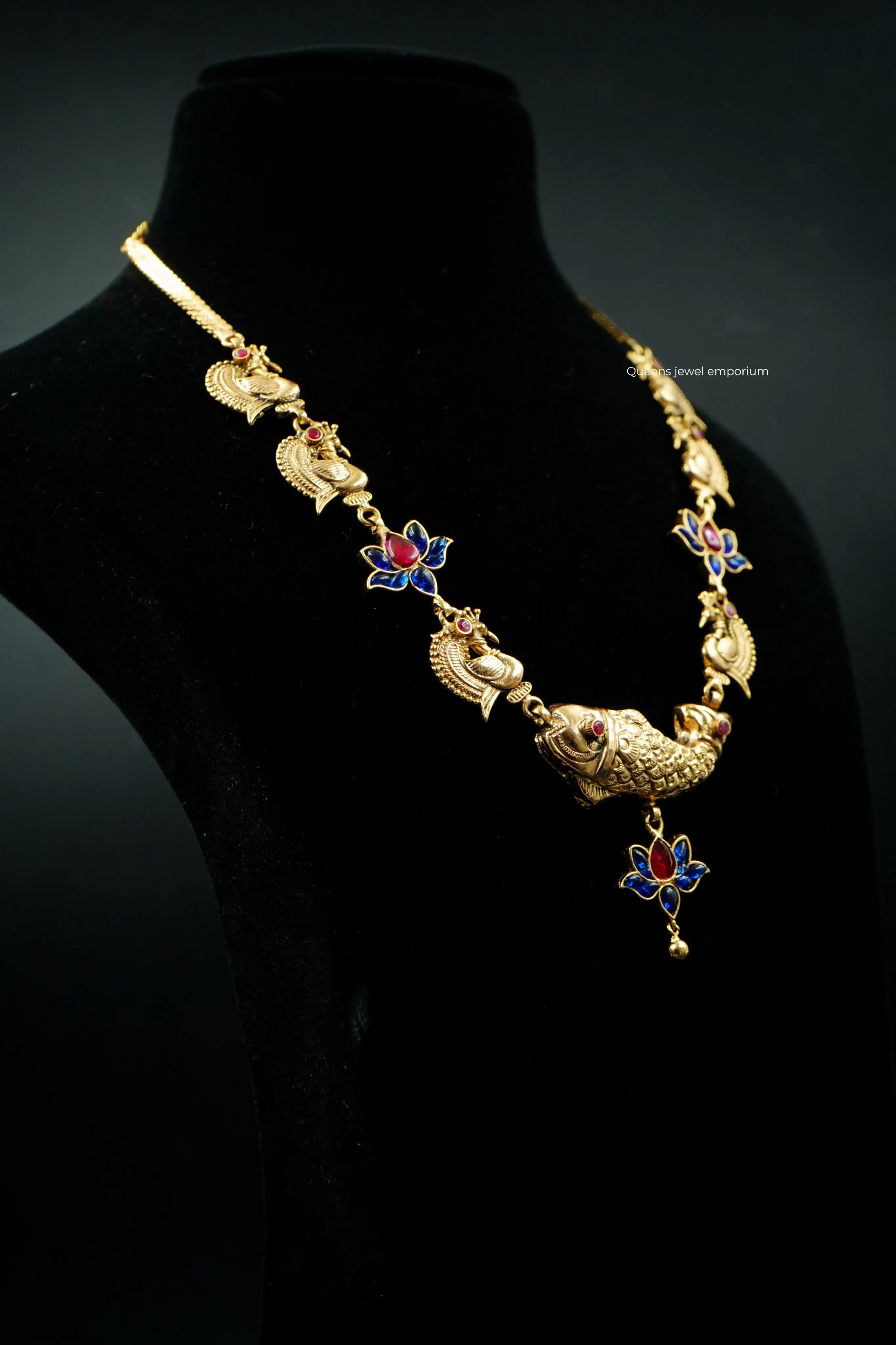 SINDHU MID LENGTH HARAM - Queens Jewel Emporium