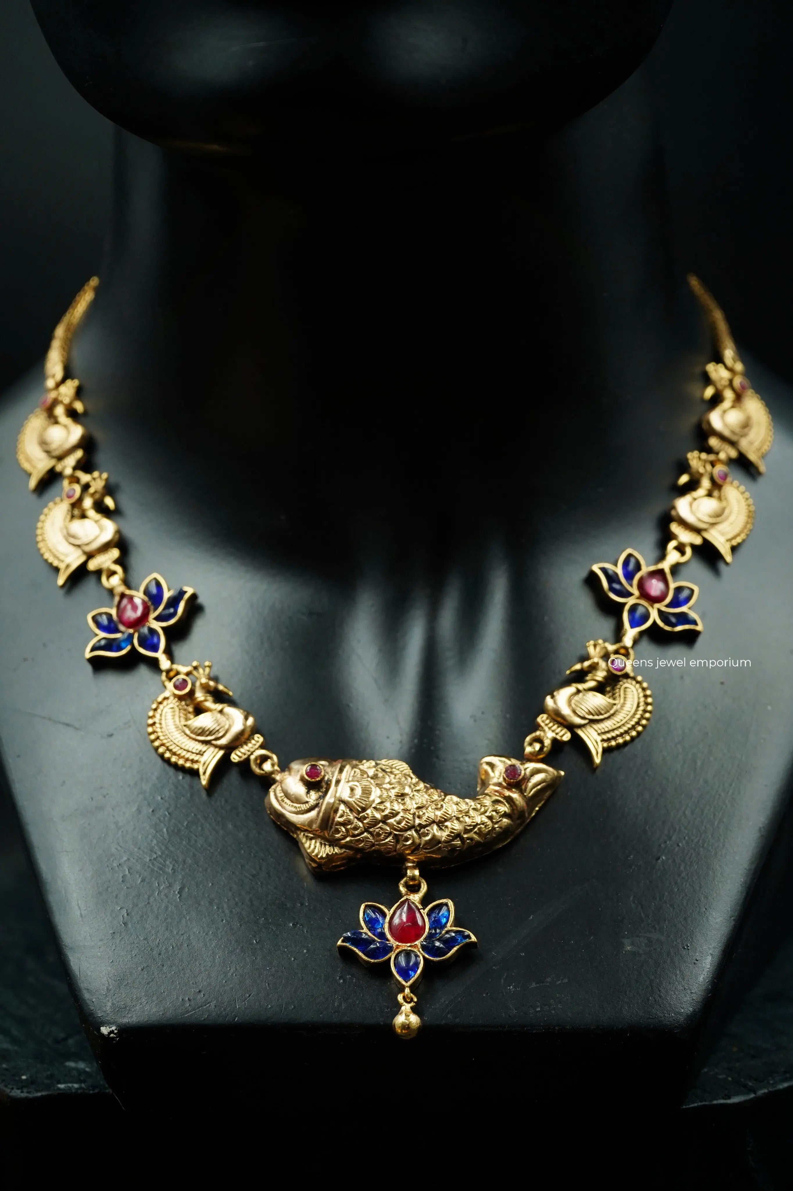 SINDHU MID LENGTH HARAM - Queens Jewel Emporium