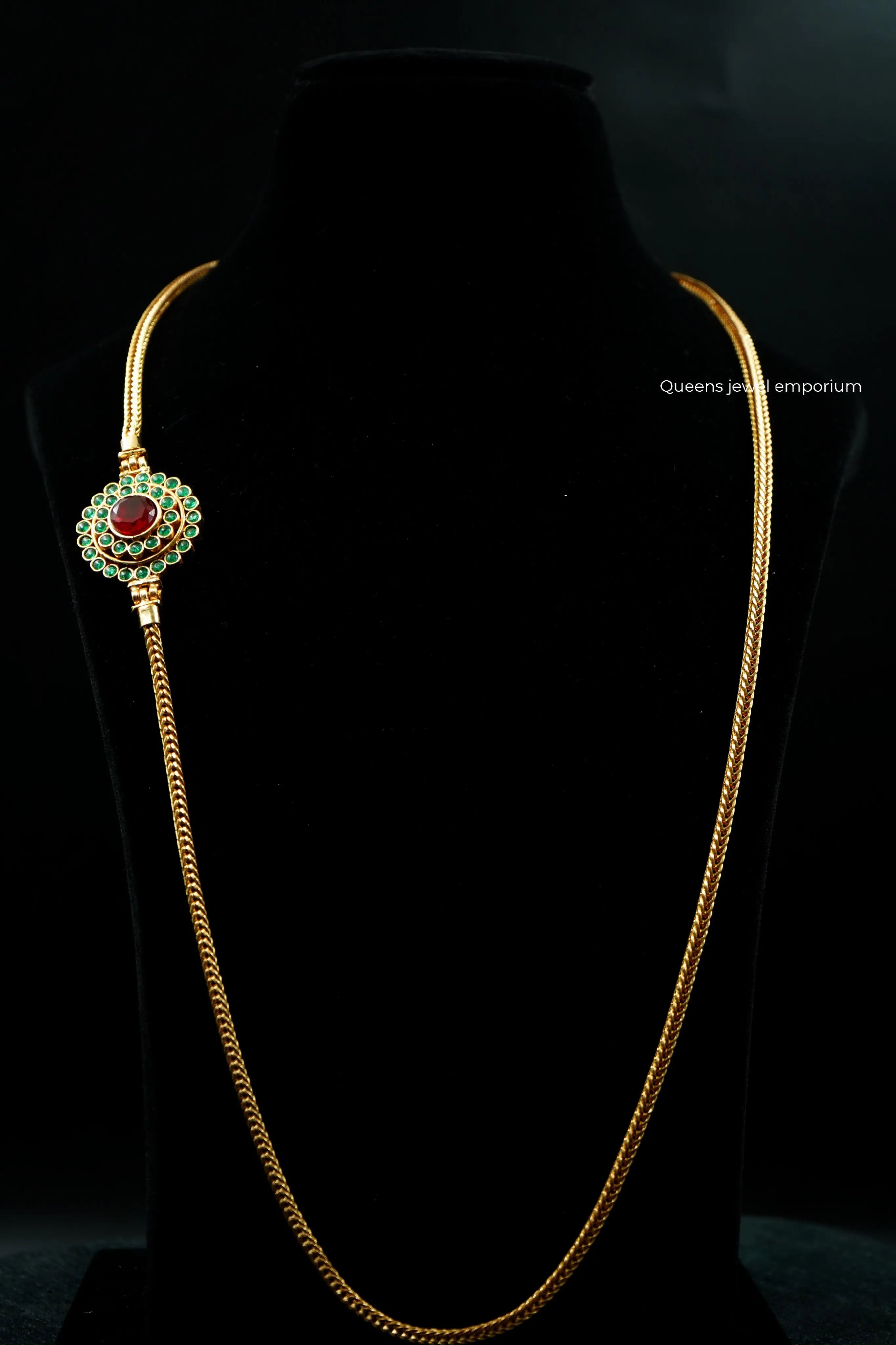 SRITHA MUGAPPU CHAIN - Queens Jewel Emporium