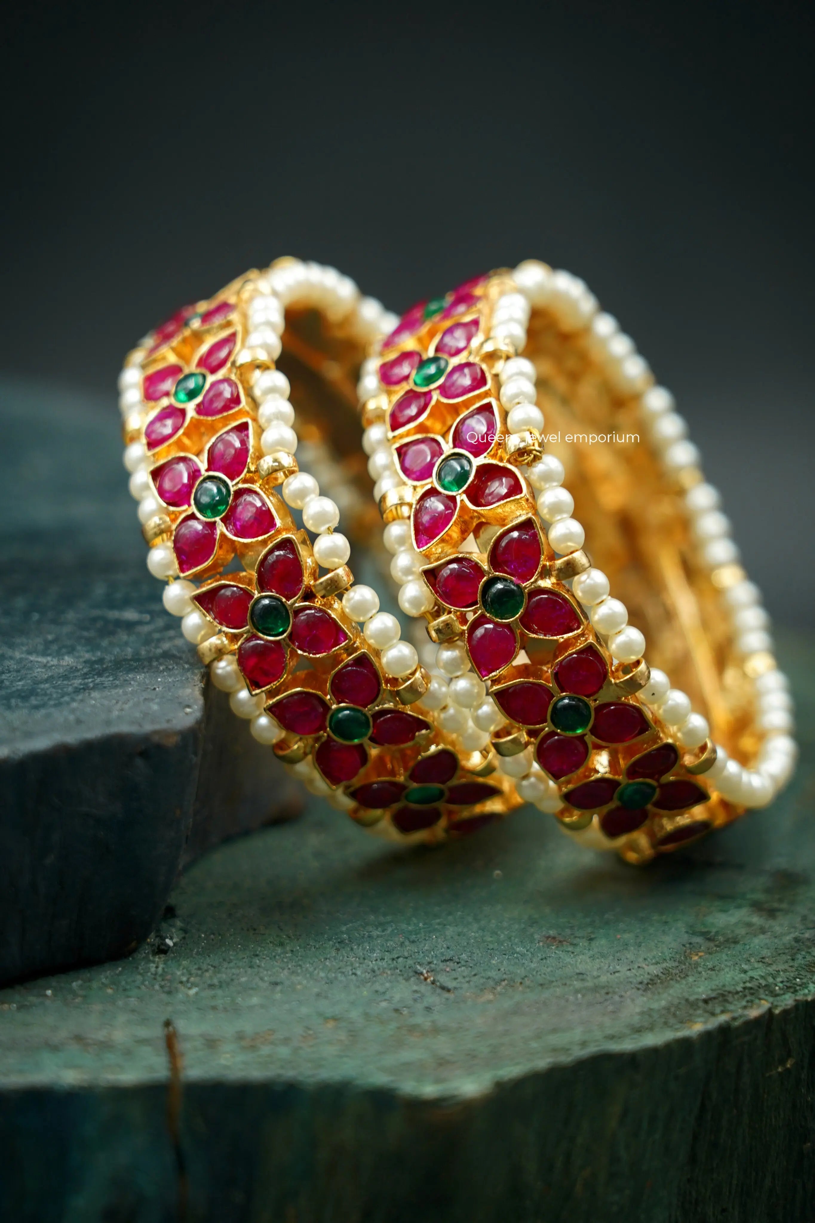SUBHA KEMP BANGLE - Queens Jewel Emporium