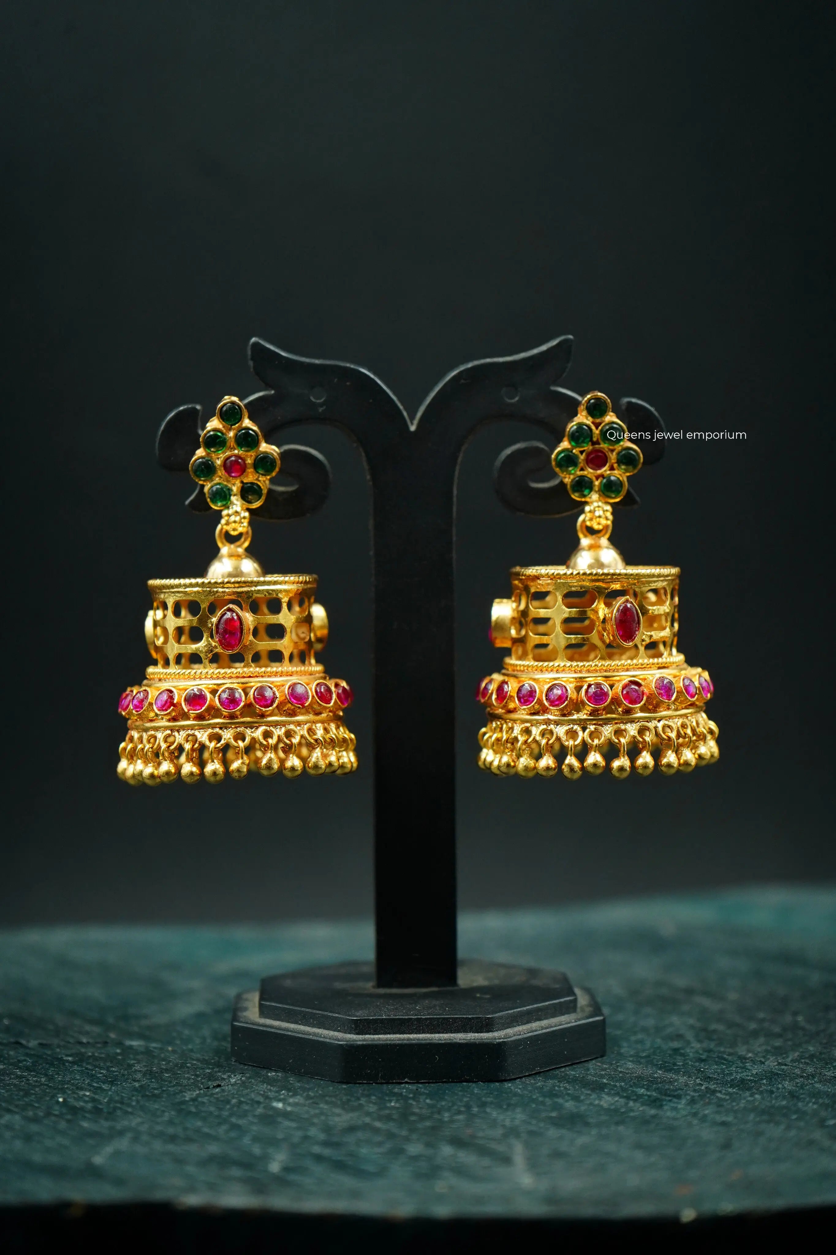 SUNDARI JHUMKA - Queens Jewel Emporium