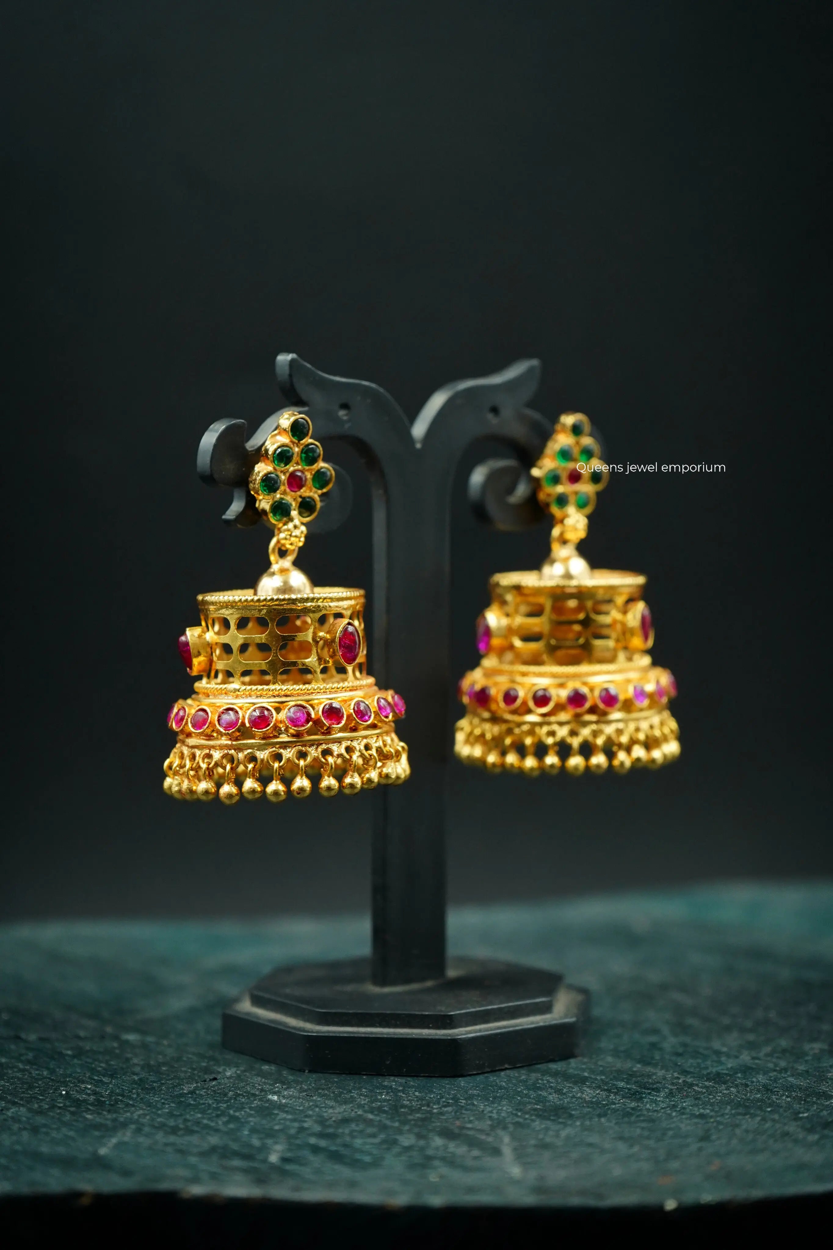 SUNDARI JHUMKA - Queens Jewel Emporium