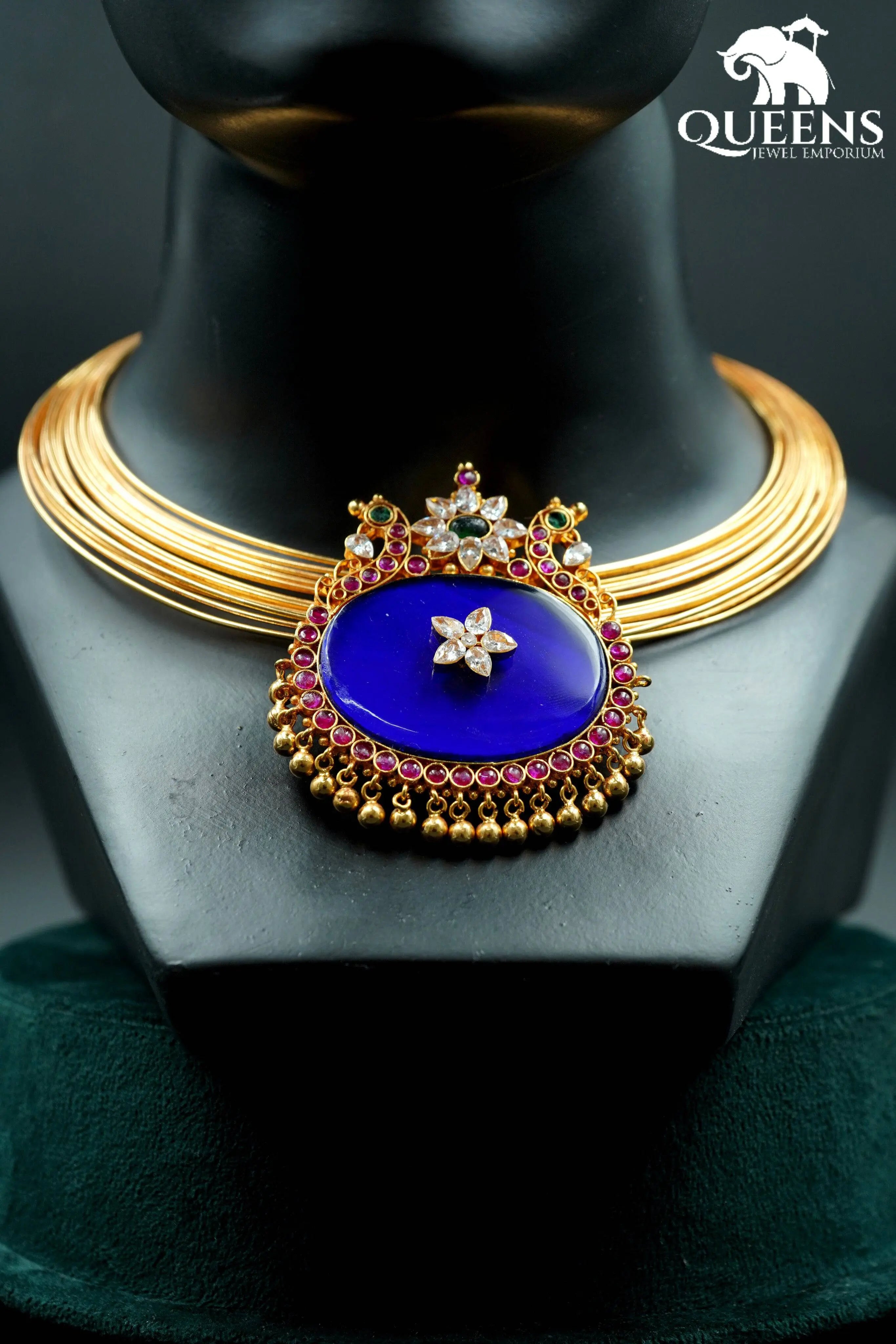 SURABHI KEMP PENDANT - Queens Jewel Emporium