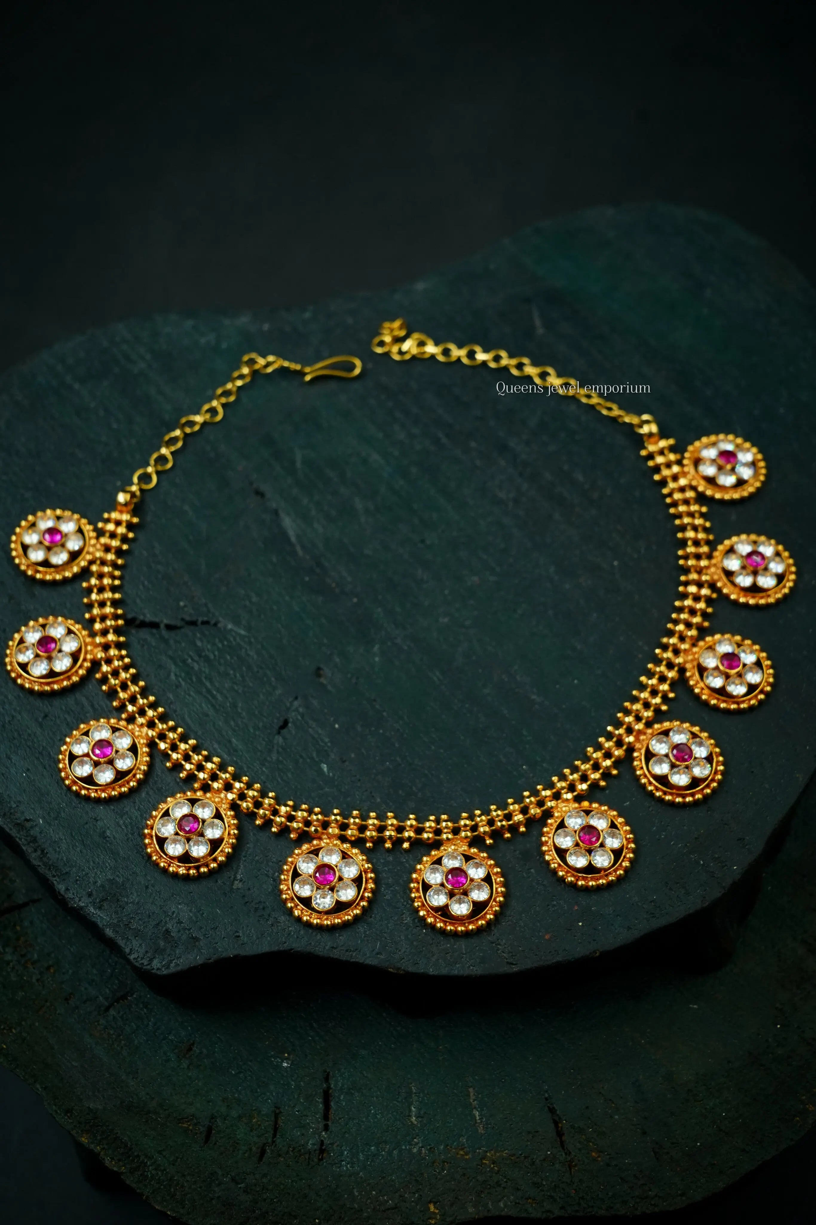 Sitara Zircon Necklace Queens Jewel Emporium