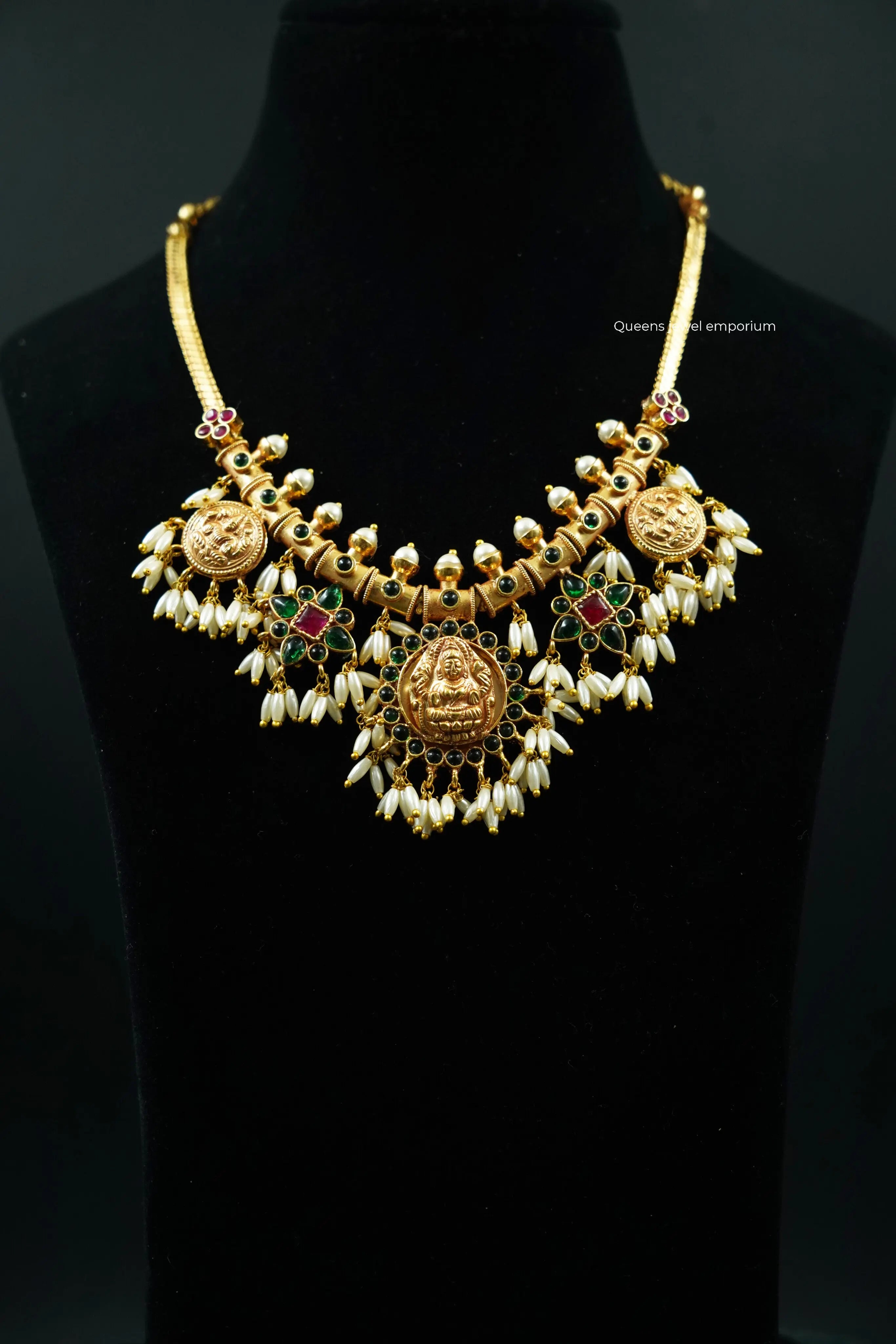 Sri Vaibhavi Guttapusalu Necklace Queens Jewel Emporium