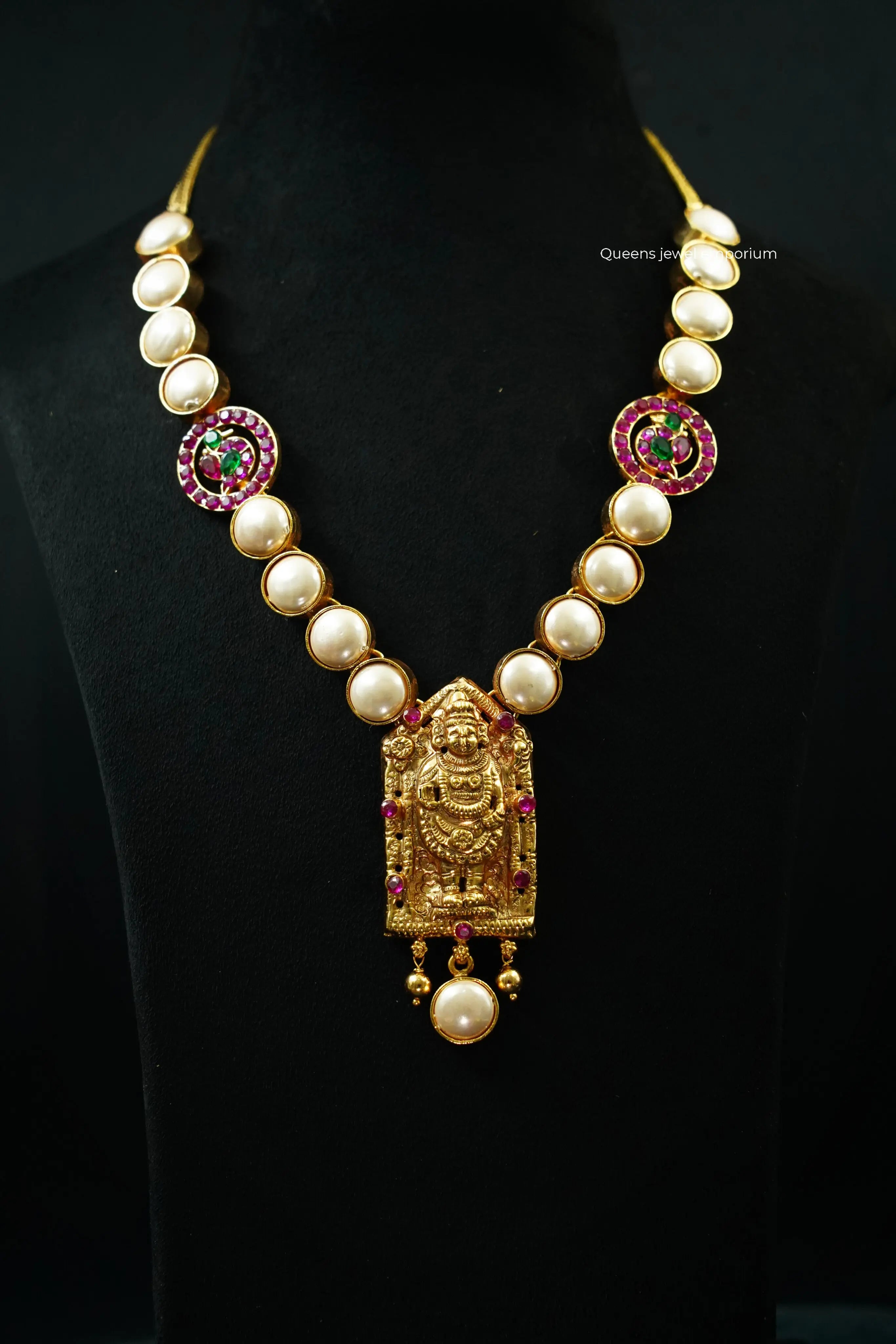 Sri Venkatesa Necklace Queens Jewel Emporium