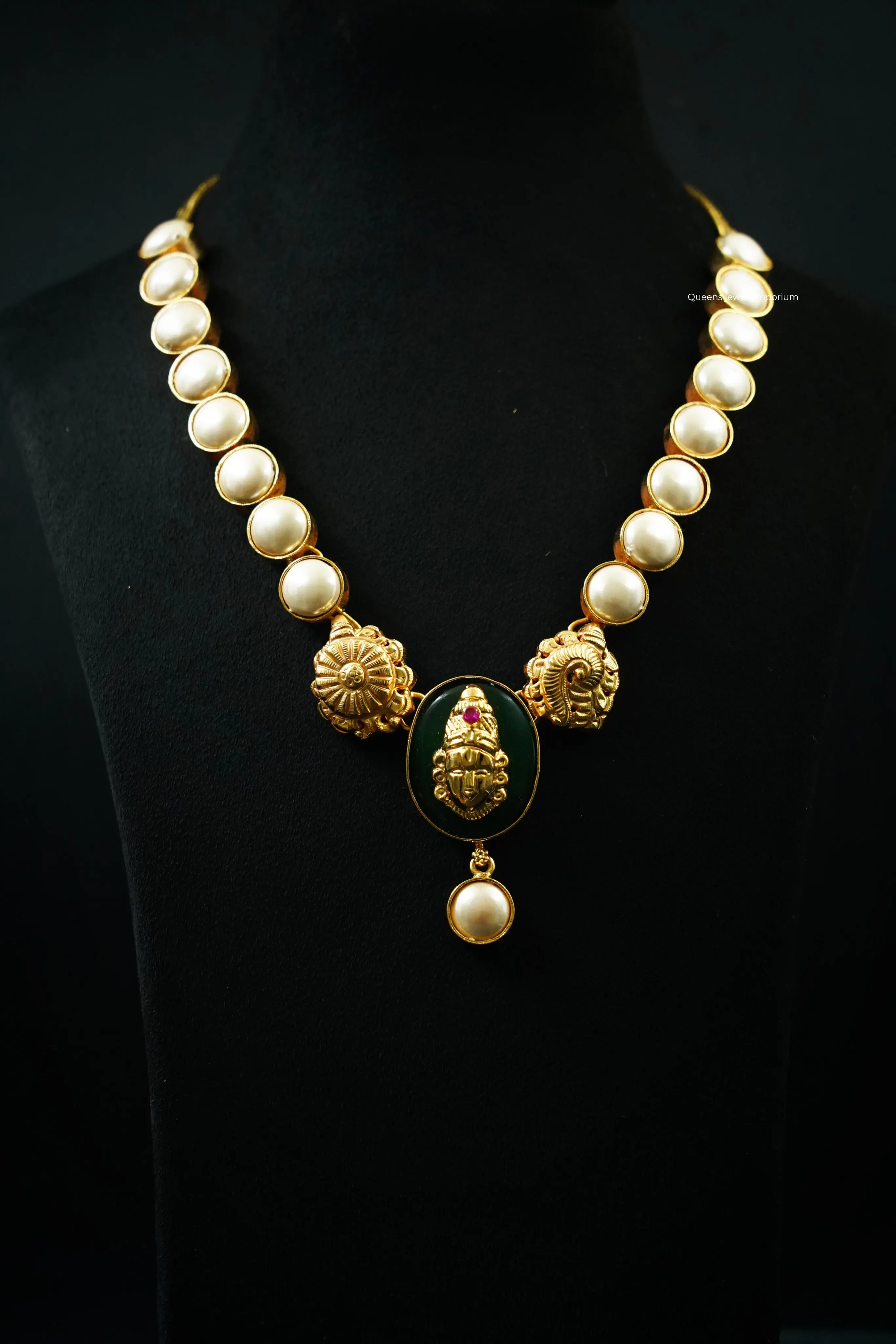 Srinivasa Pearls Necklace Queens Jewel Emporium