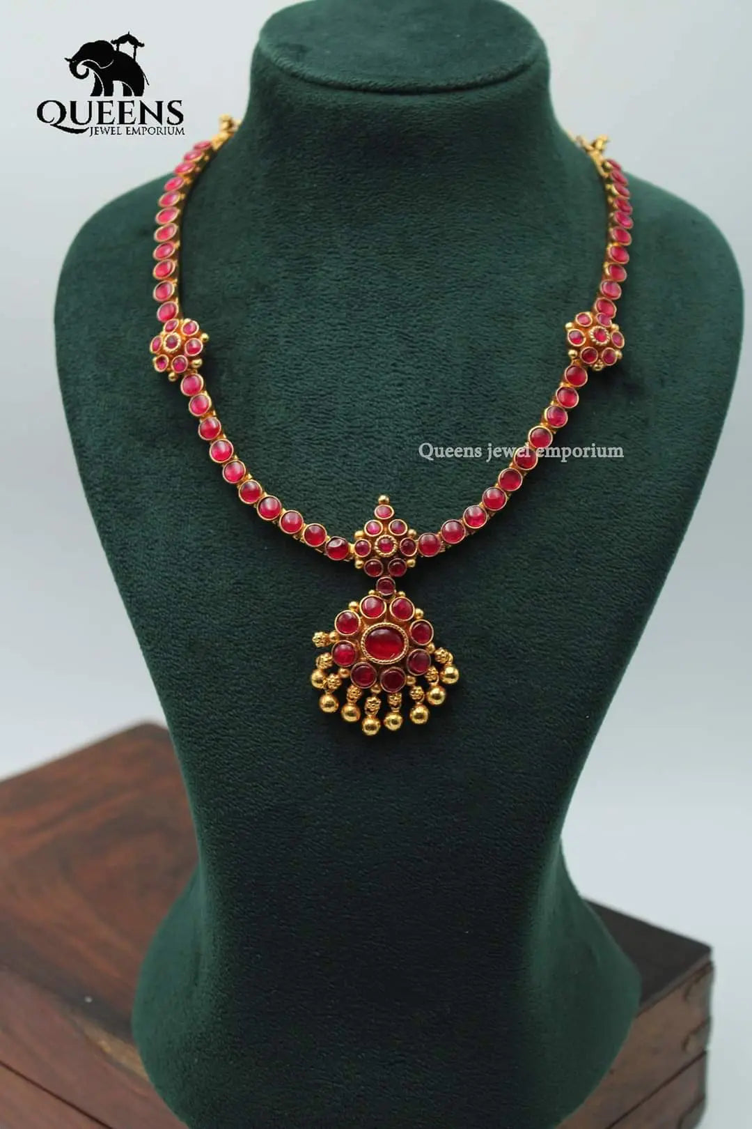 SUVARNYA KEMP NECKLACE - Queens Jewel Emporium