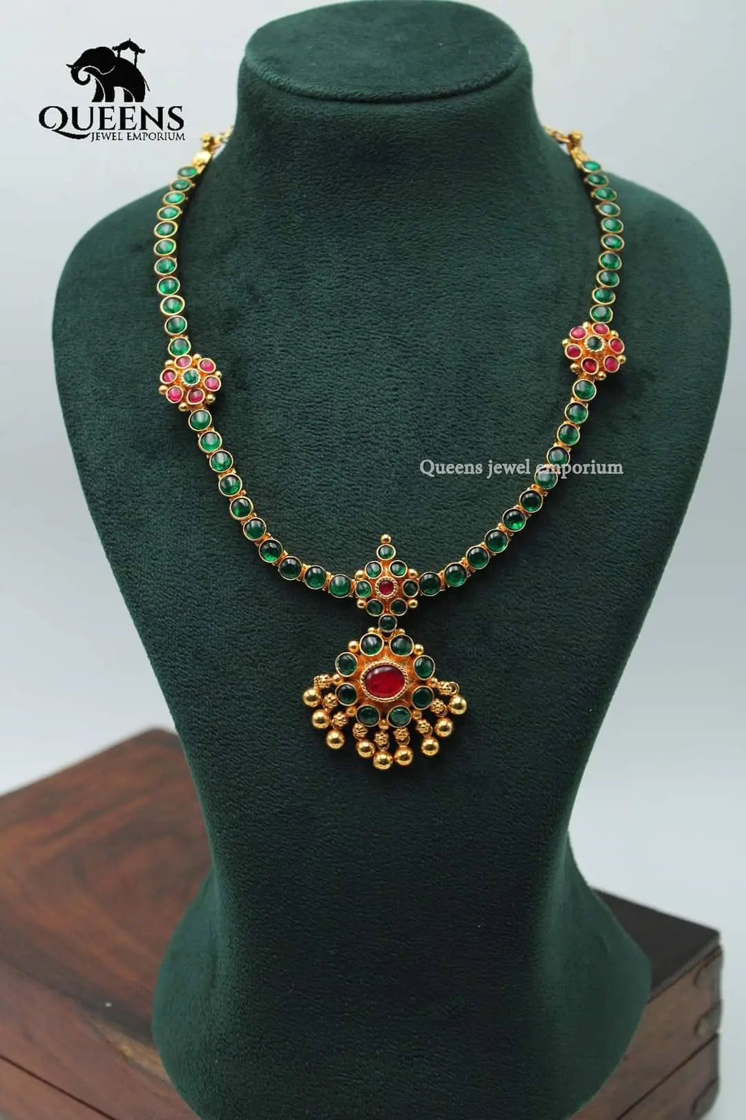 SUVARNYA KEMP NECKLACE - Queens Jewel Emporium