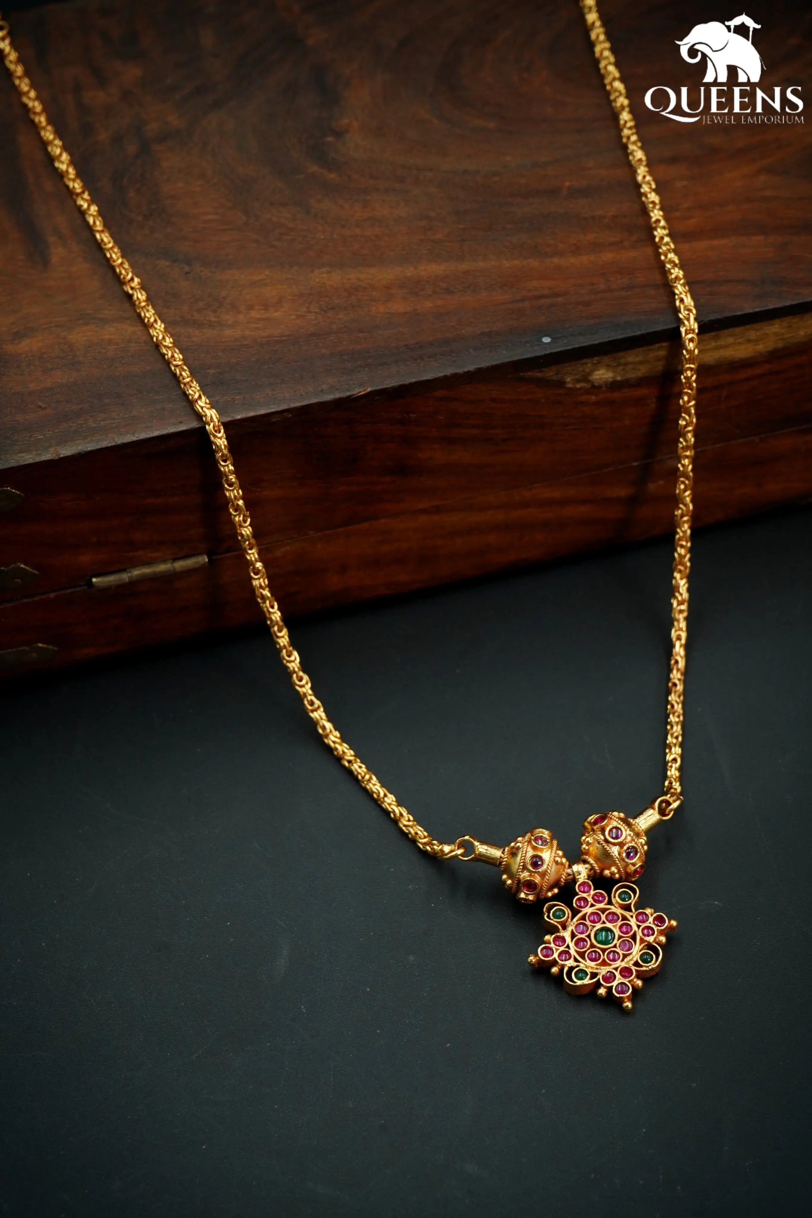 TAMIZHI NECKLACE - Queens Jewel Emporium