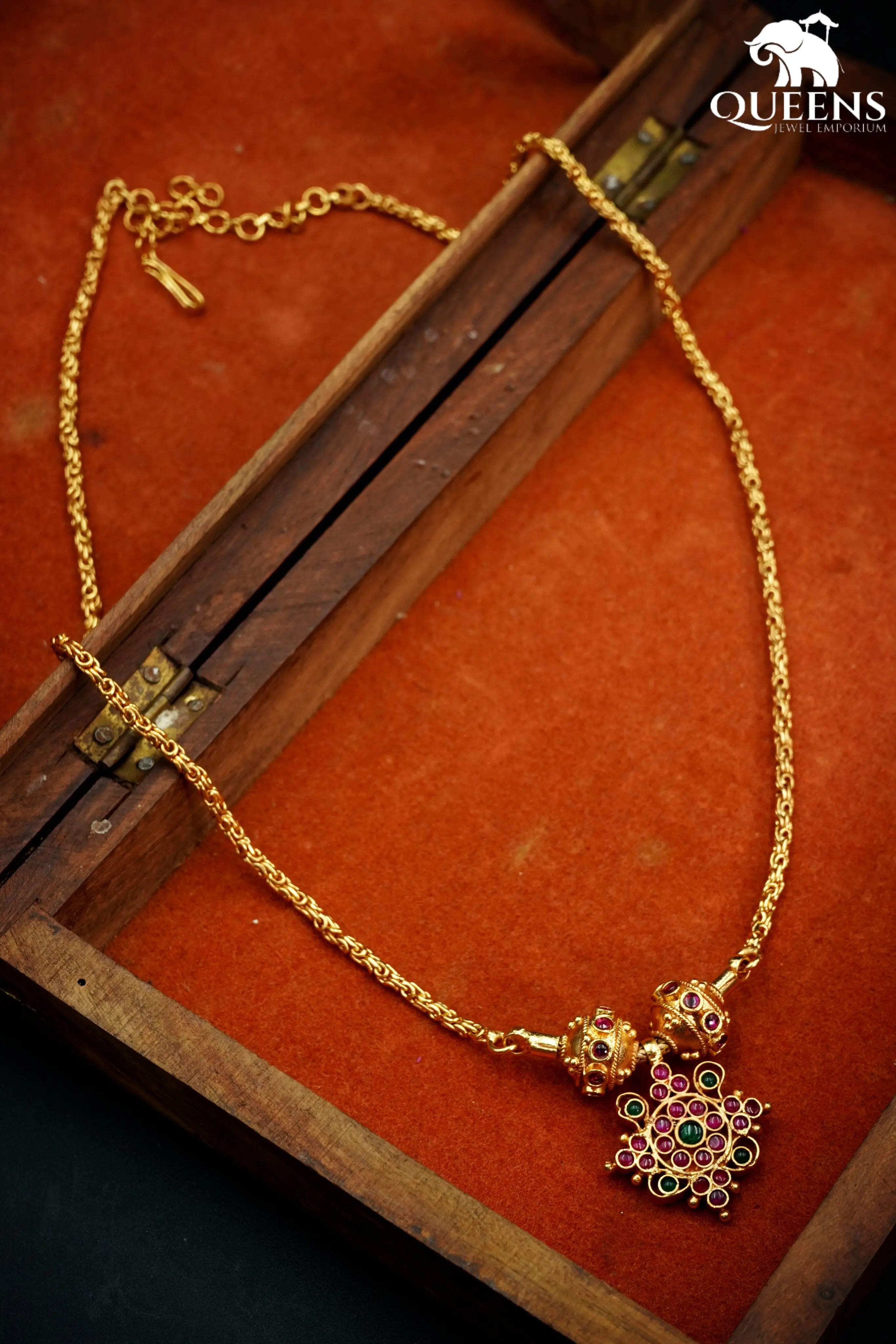 TAMIZHI NECKLACE - Queens Jewel Emporium