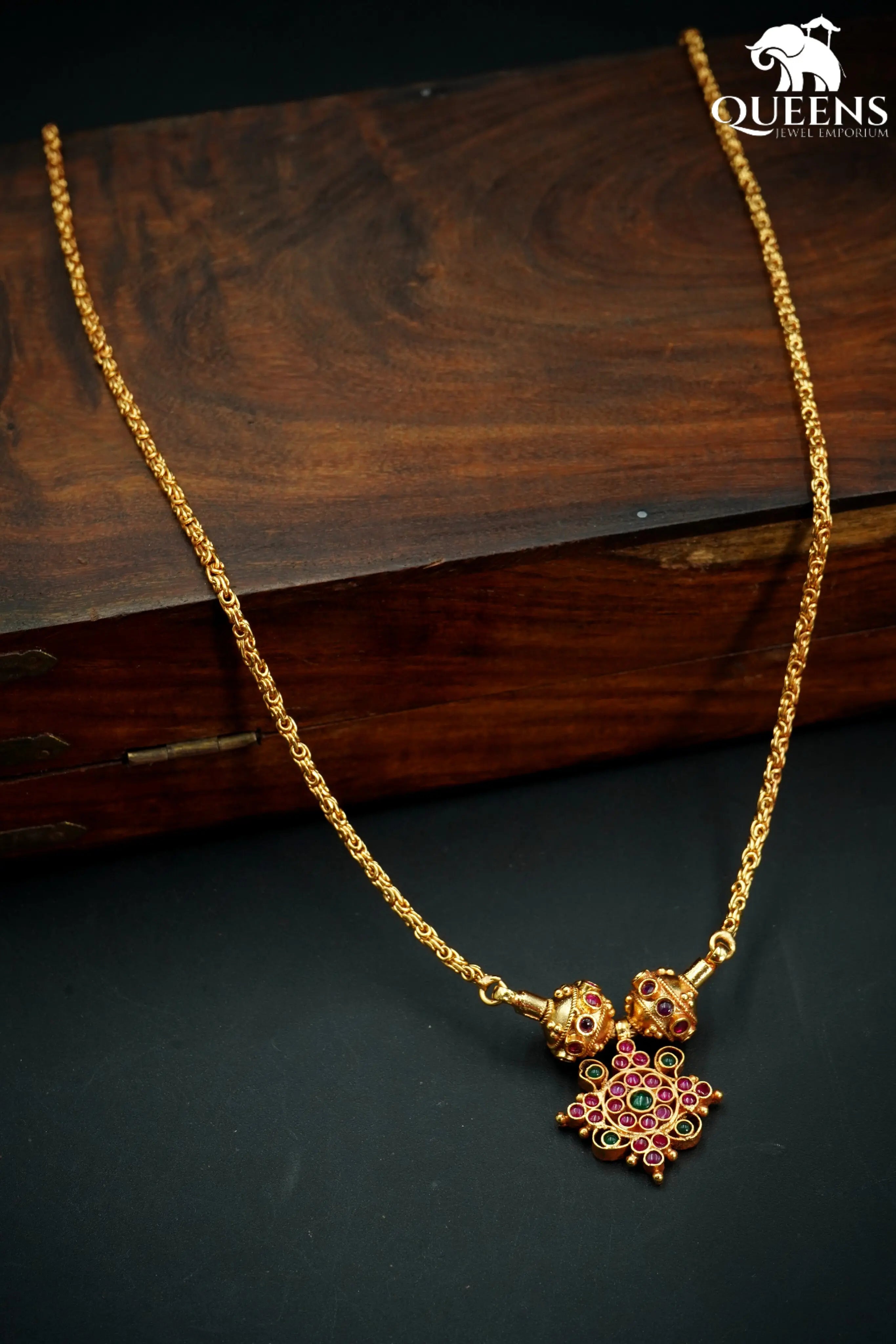 TAMIZHI NECKLACE - Queens Jewel Emporium