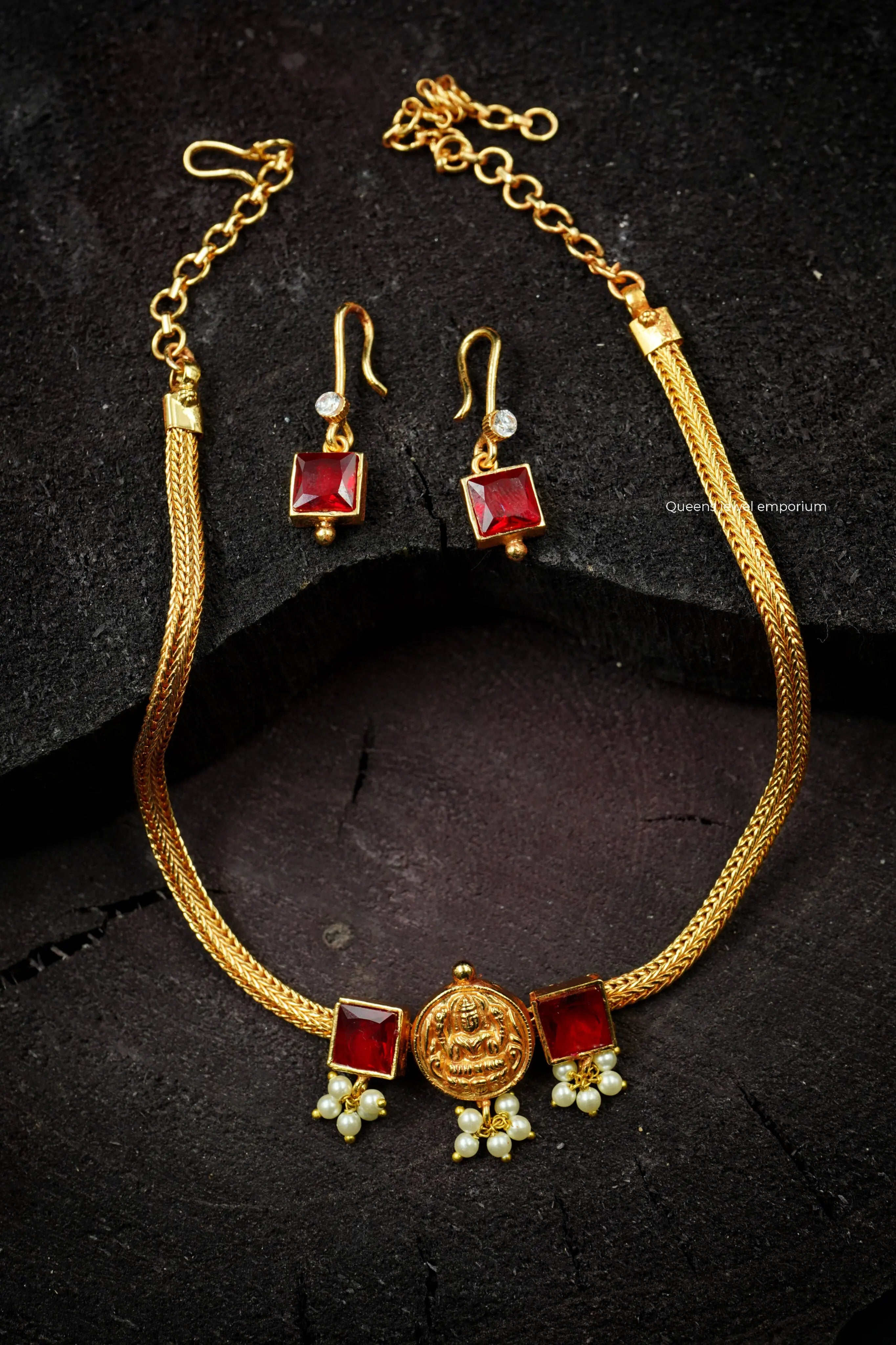 TANVI CHOKER SET - Queens Jewel Emporium