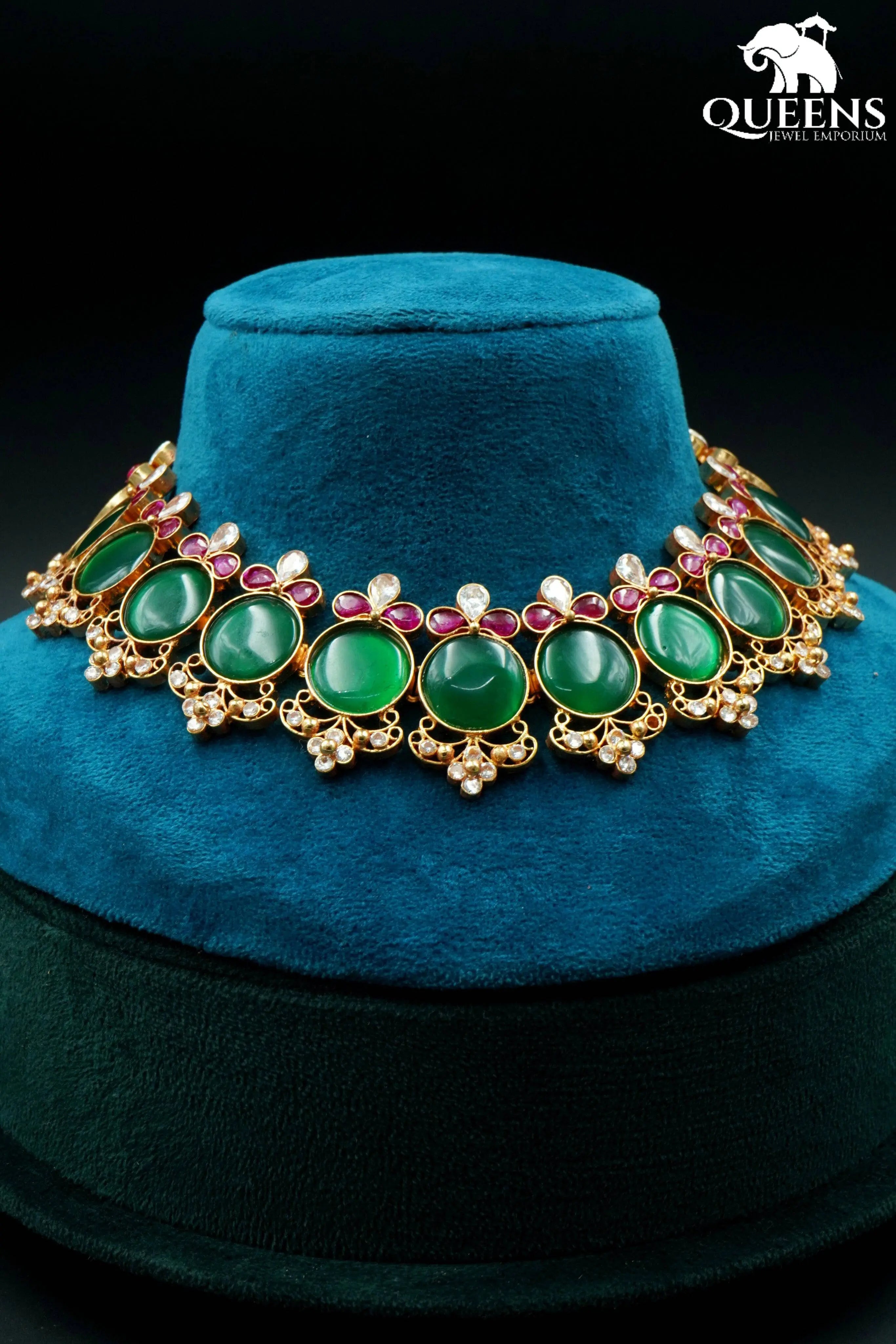 THAARIKAI KEMP NECKLACE - Queens Jewel Emporium
