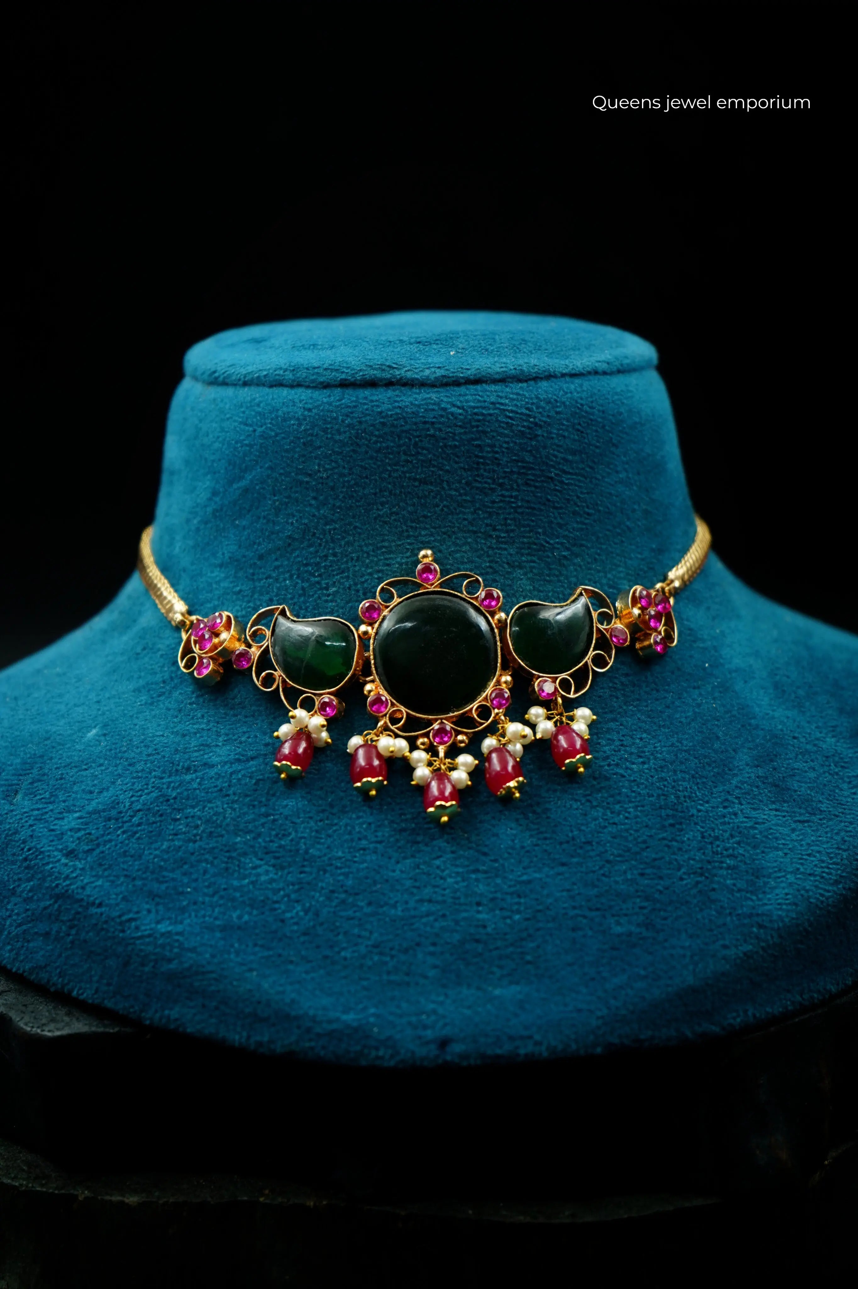 THAMBURATTI NECKLACE SET - Queens Jewel Emporium