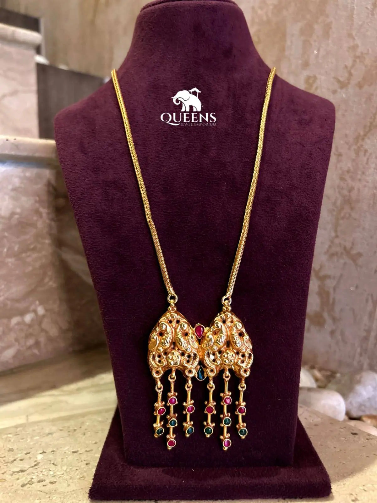 THANIGAI KEMP NECKLACE - Queens Jewel Emporium