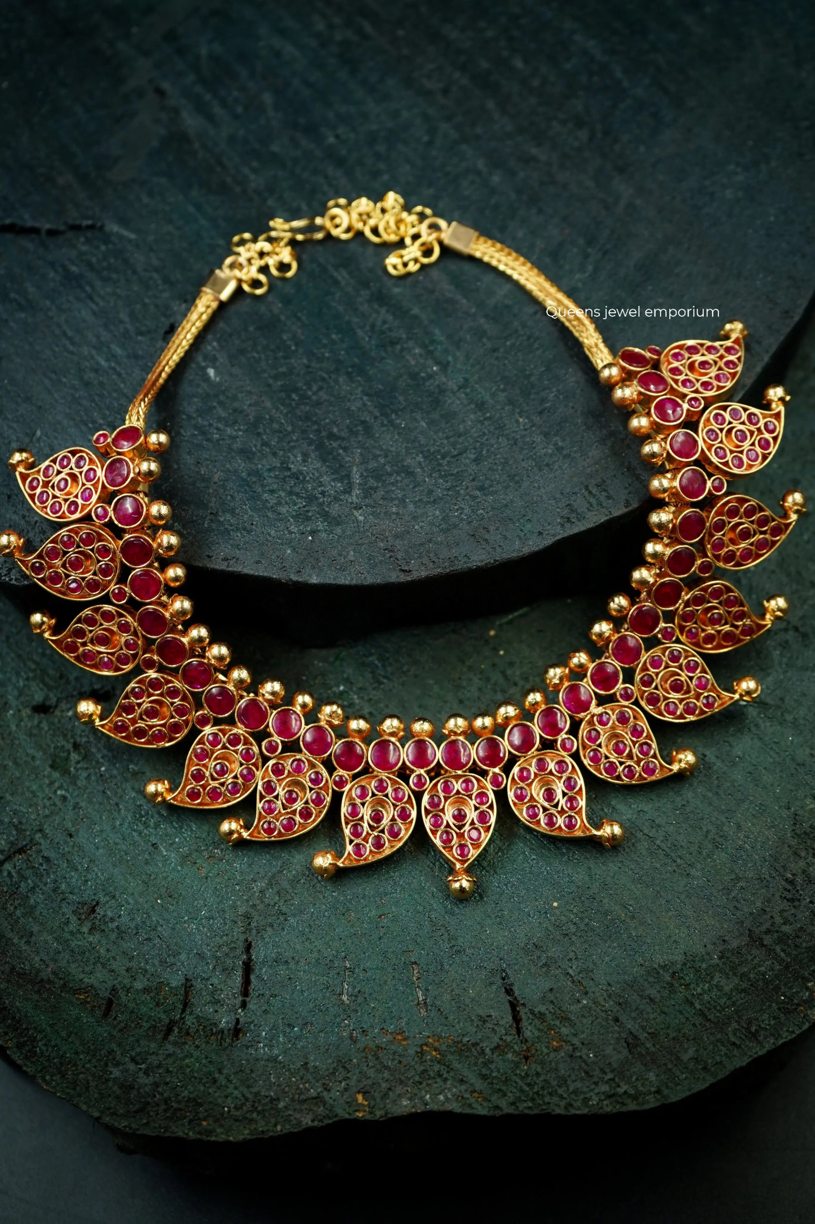 THENMALAR NECKLACE - Queens Jewel Emporium