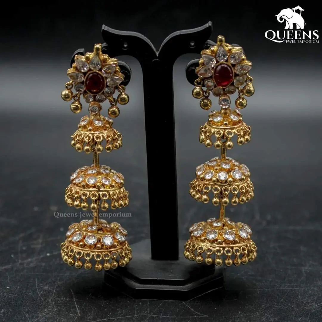 THILAGAM JUMKAS. - Queens Jewel Emporium