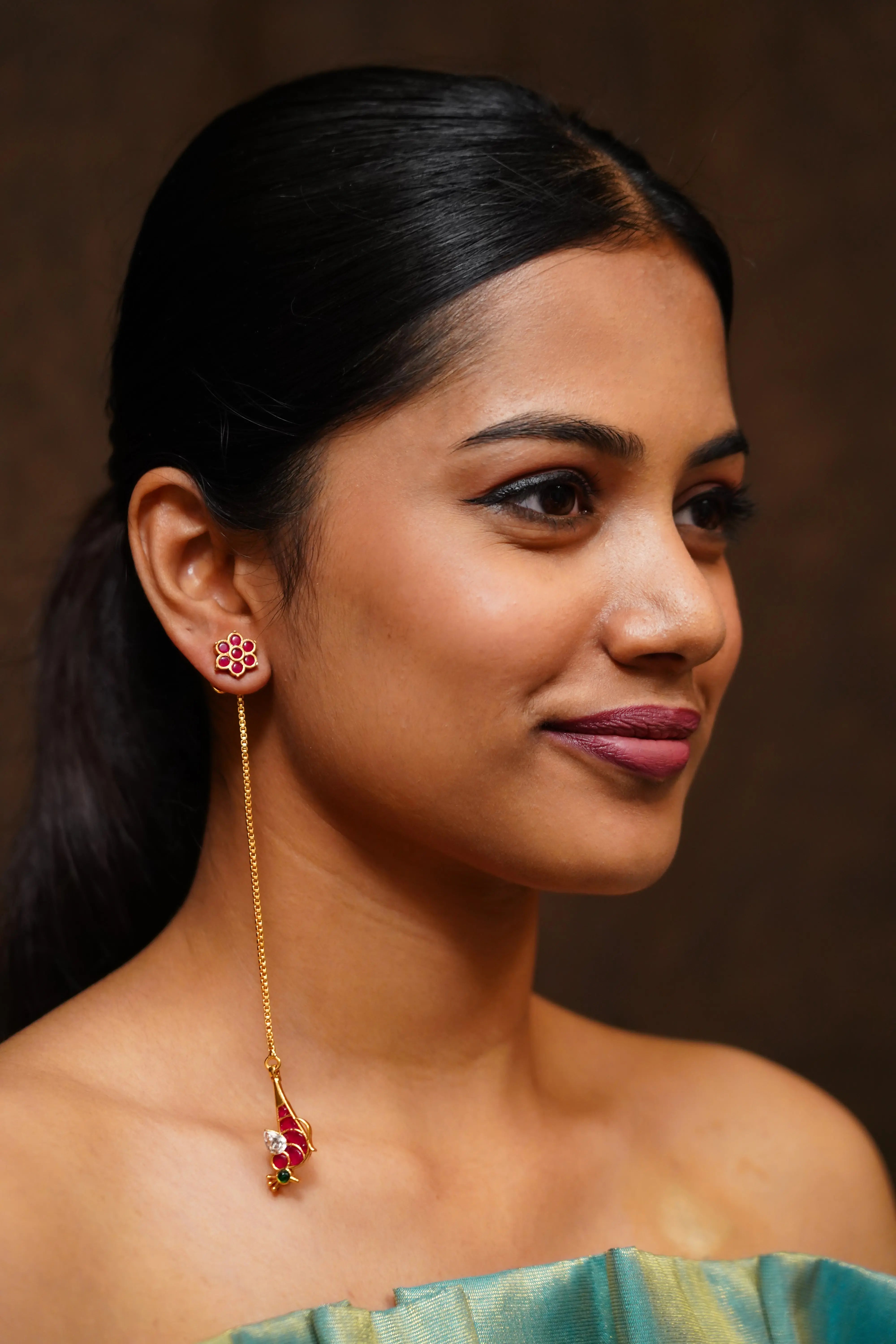 THOTHA EAR CHAIN - Queens Jewel Emporium