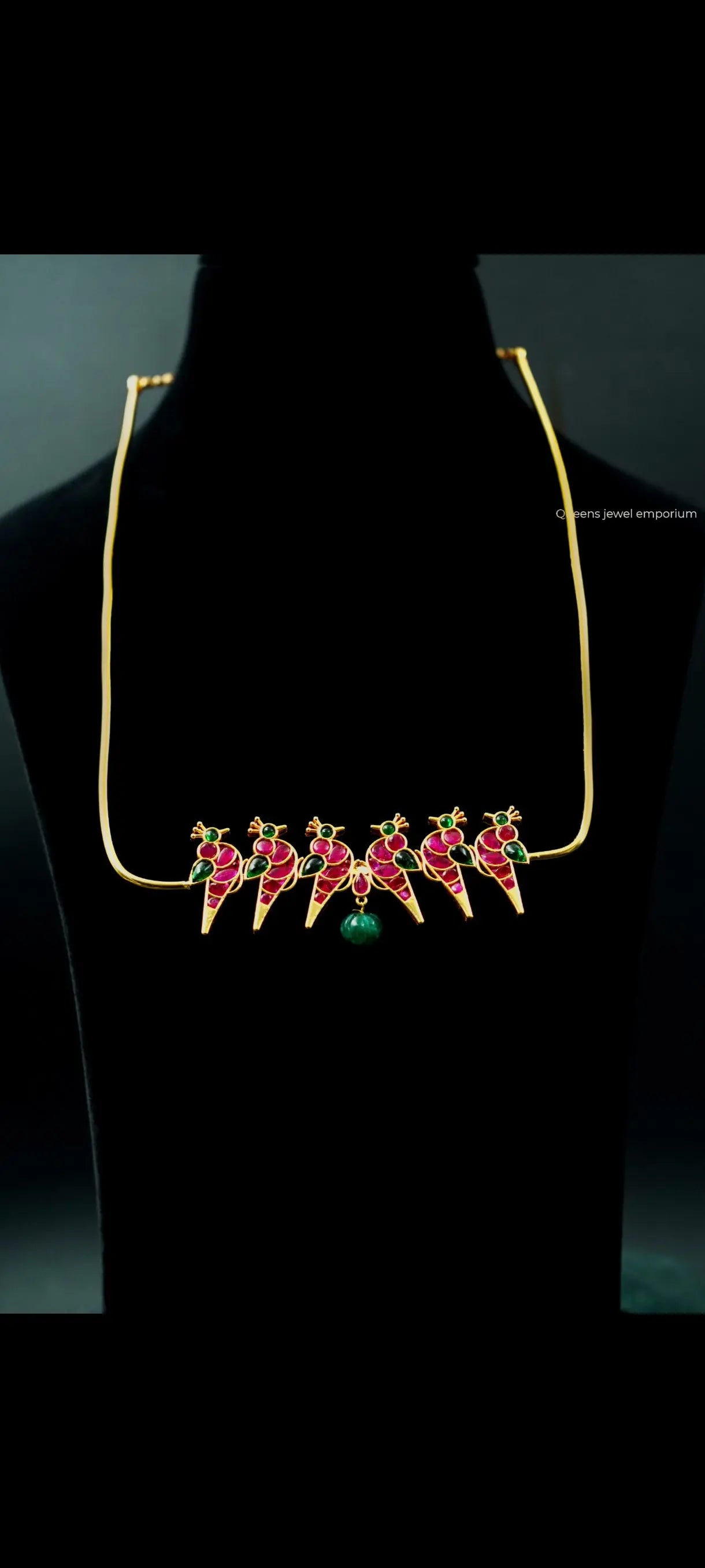 THOTHA SQUARE HASLI NECKLACE - Queens Jewel Emporium