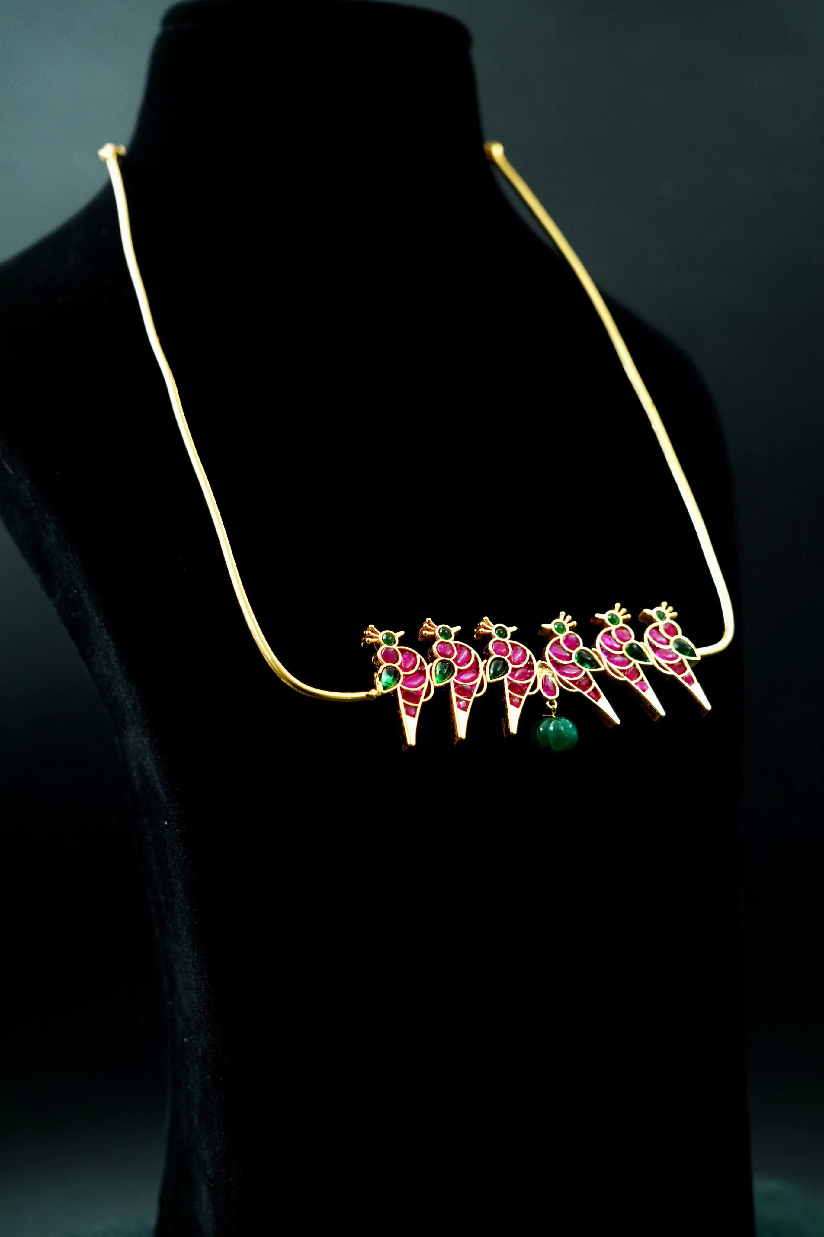 THOTHA SQUARE HASLI NECKLACE - Queens Jewel Emporium