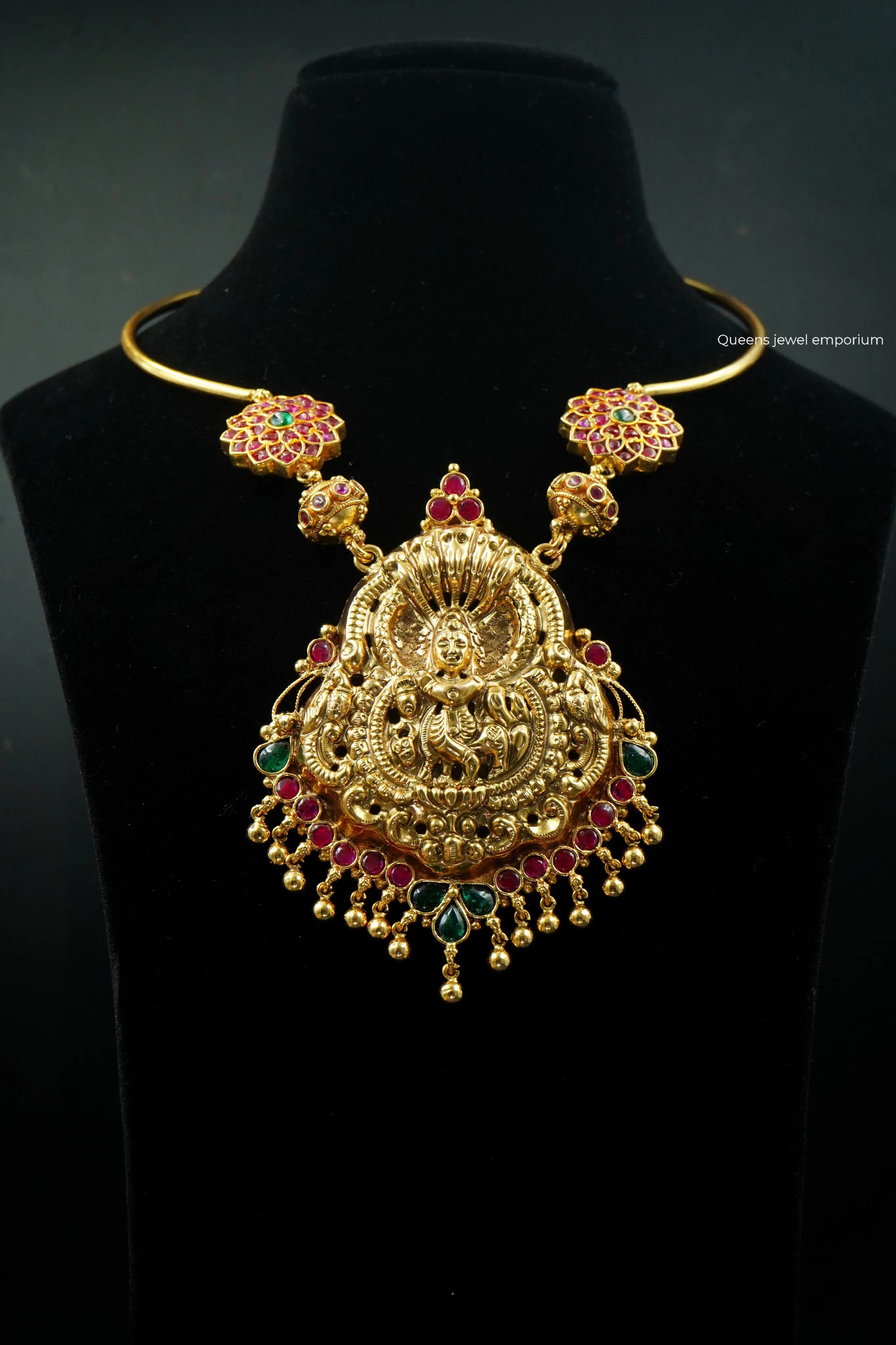 KANIMOZHI HASLI NECKLACE - Queens Jewel Emporium