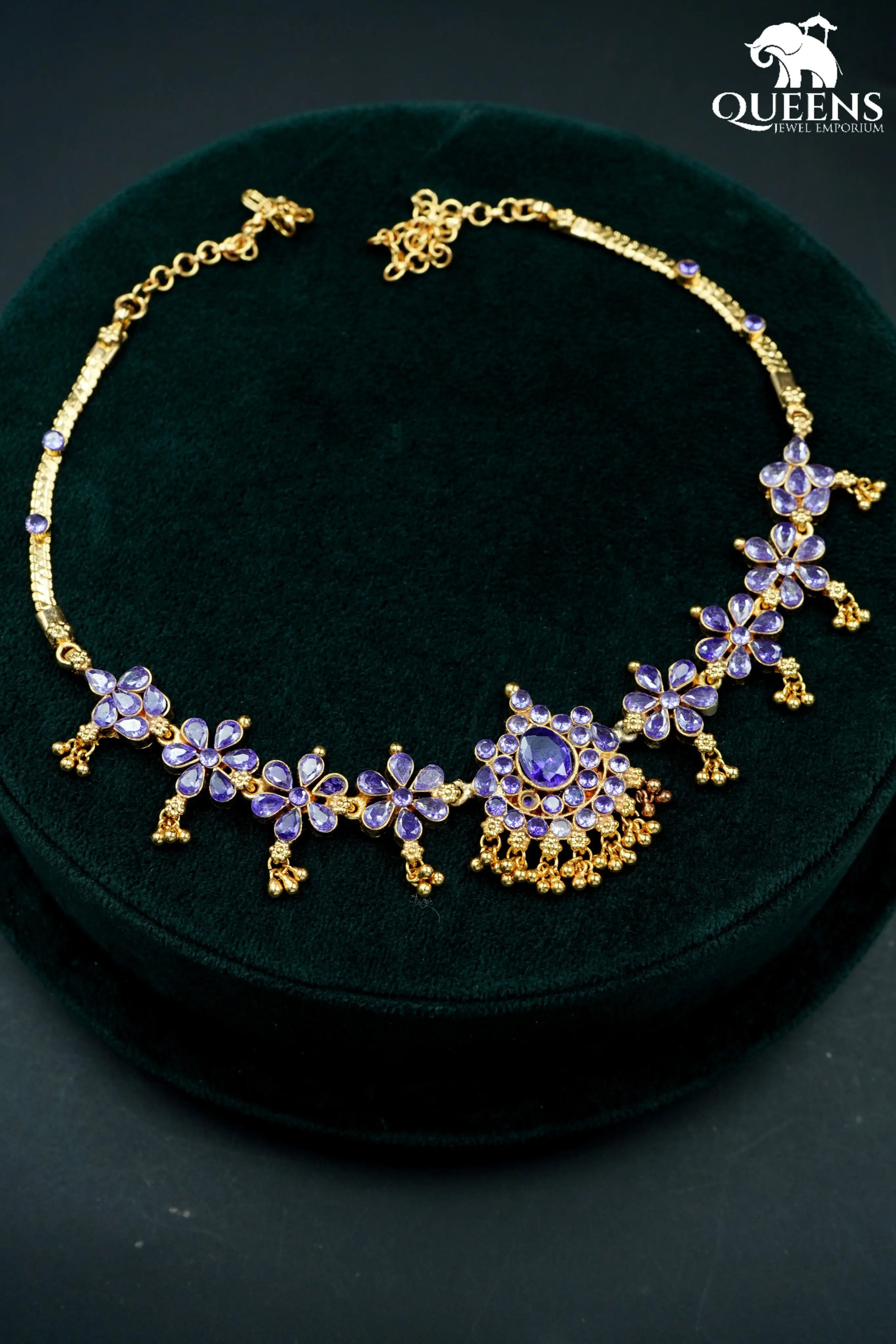 VAIJAYANTI MALA NECKLACE - Queens Jewel Emporium