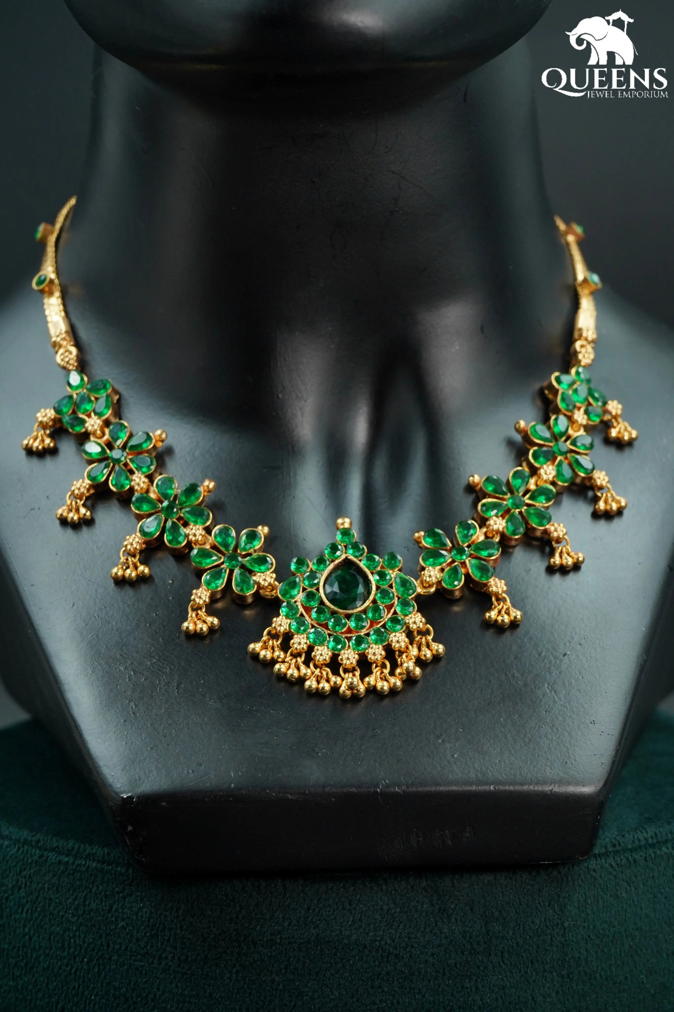 VAIJAYANTI MALA NECKLACE - Queens Jewel Emporium