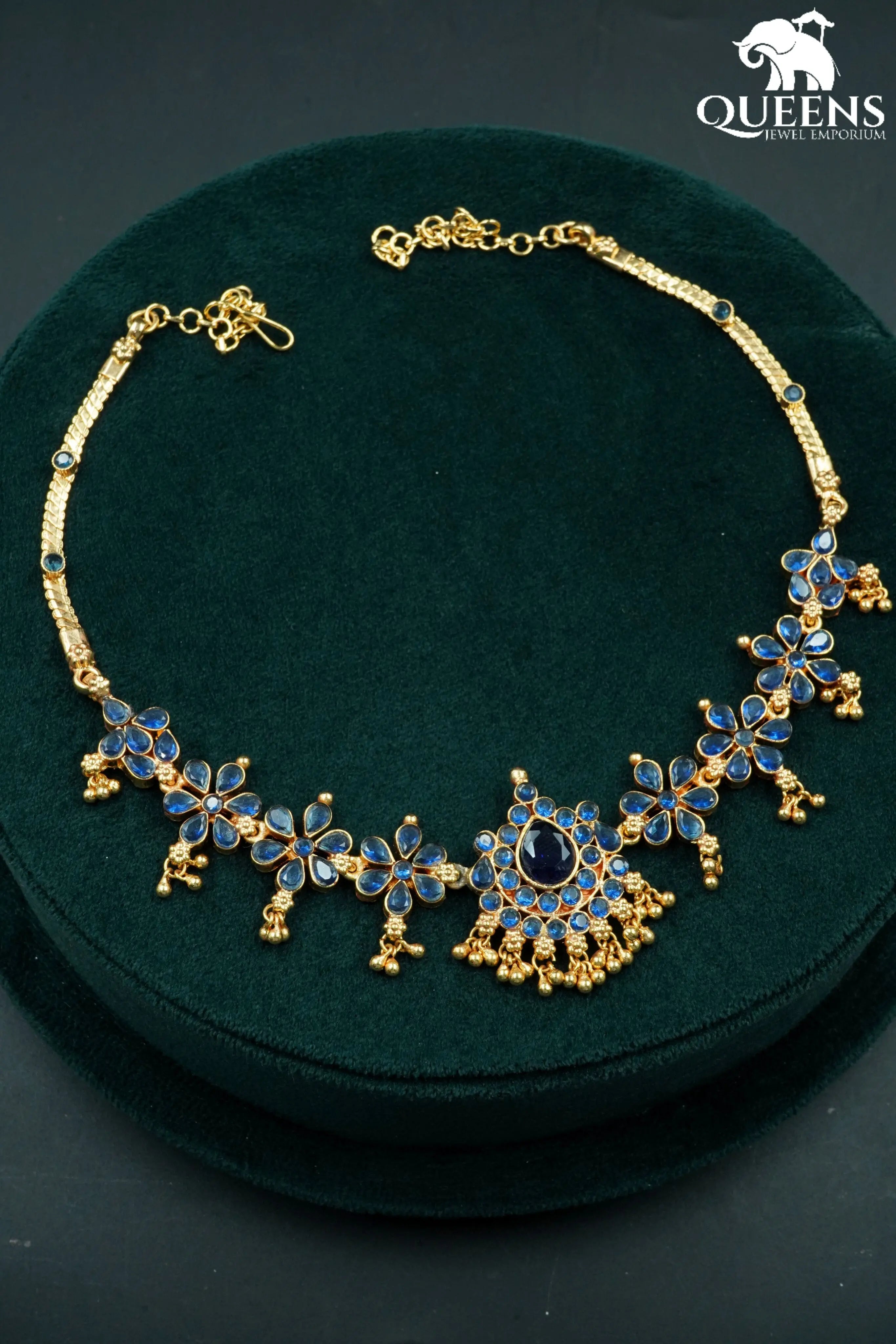 VAIJAYANTI MALA NECKLACE - Queens Jewel Emporium