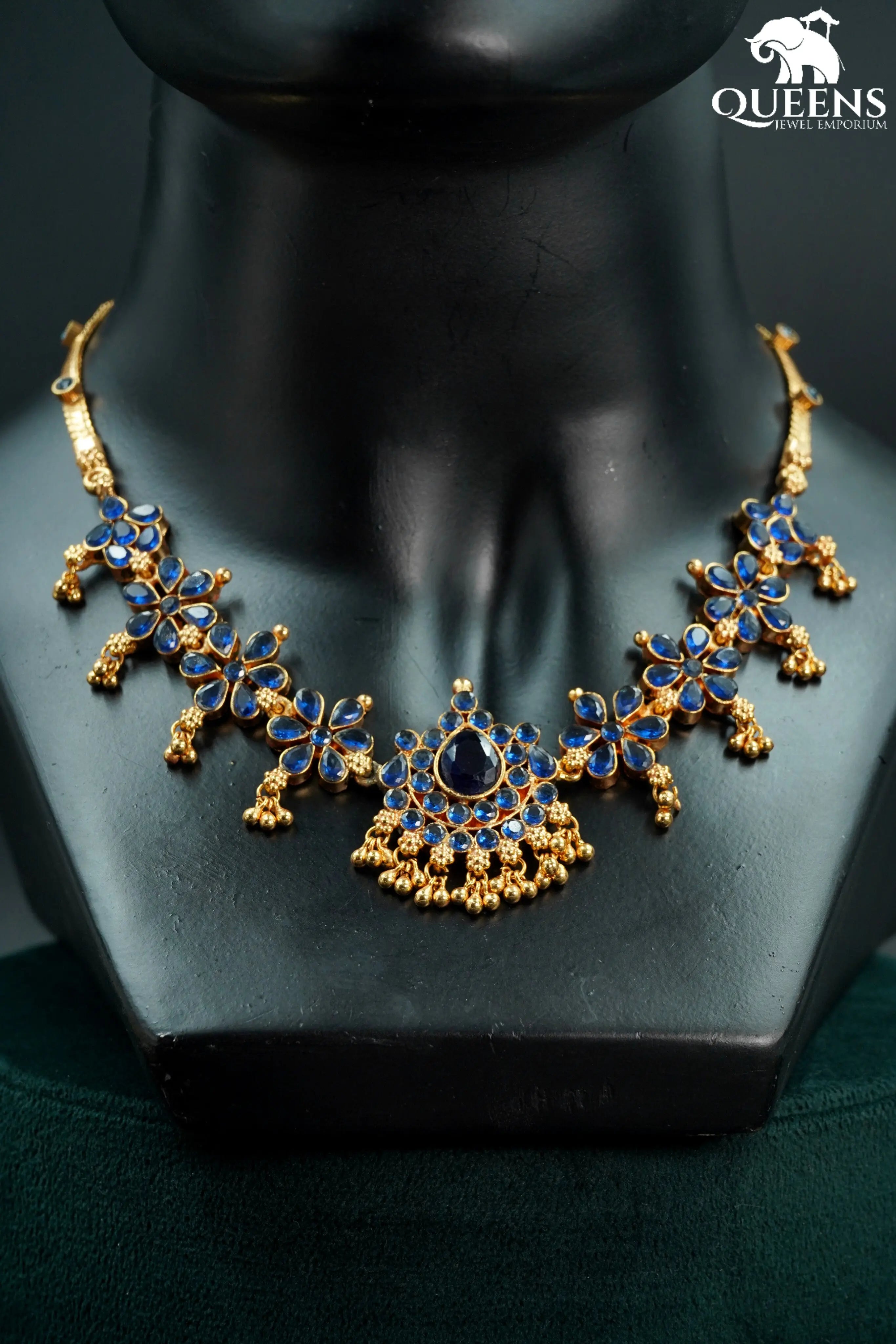VAIJAYANTI MALA NECKLACE - Queens Jewel Emporium