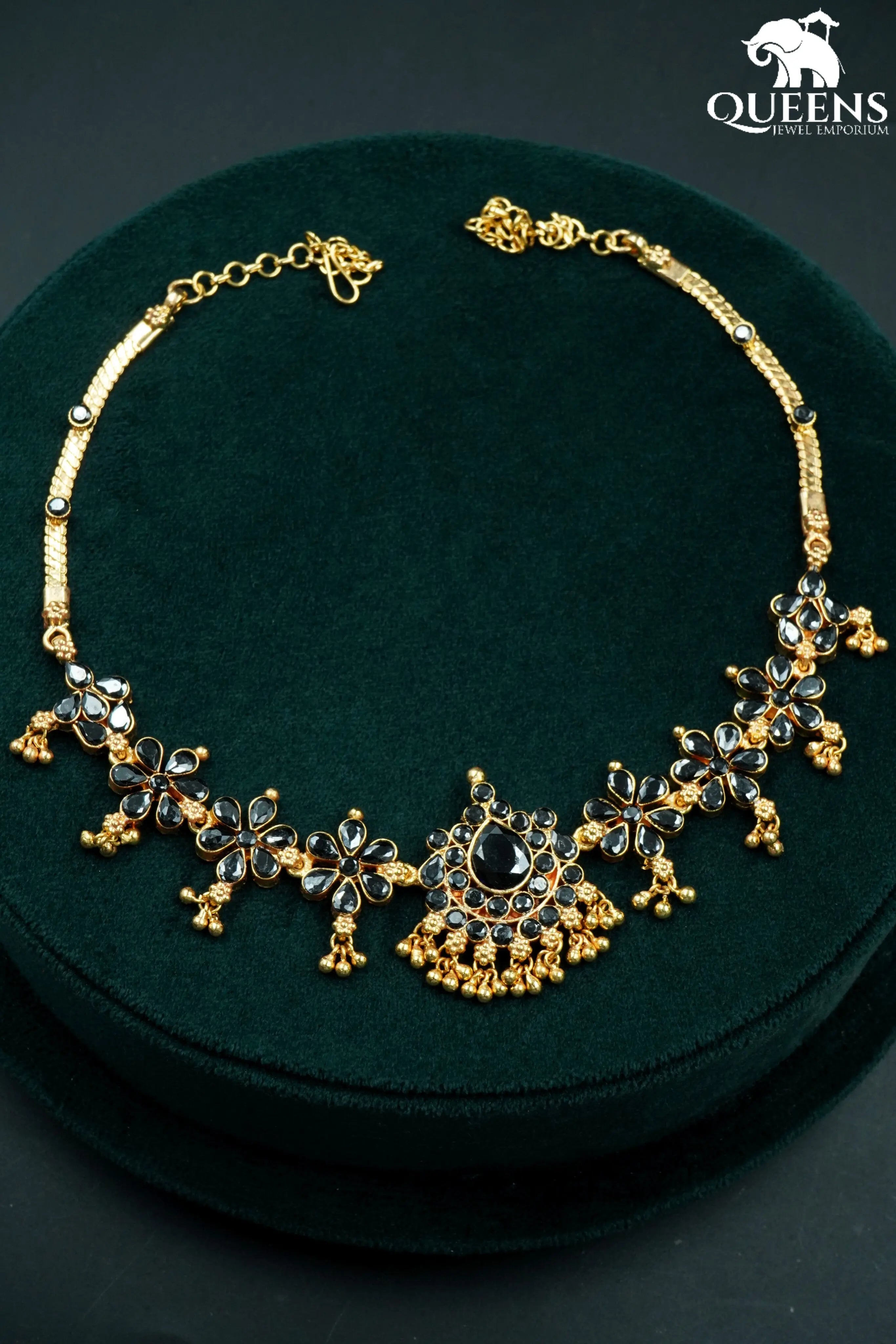 VAIJAYANTI MALA NECKLACE - Queens Jewel Emporium