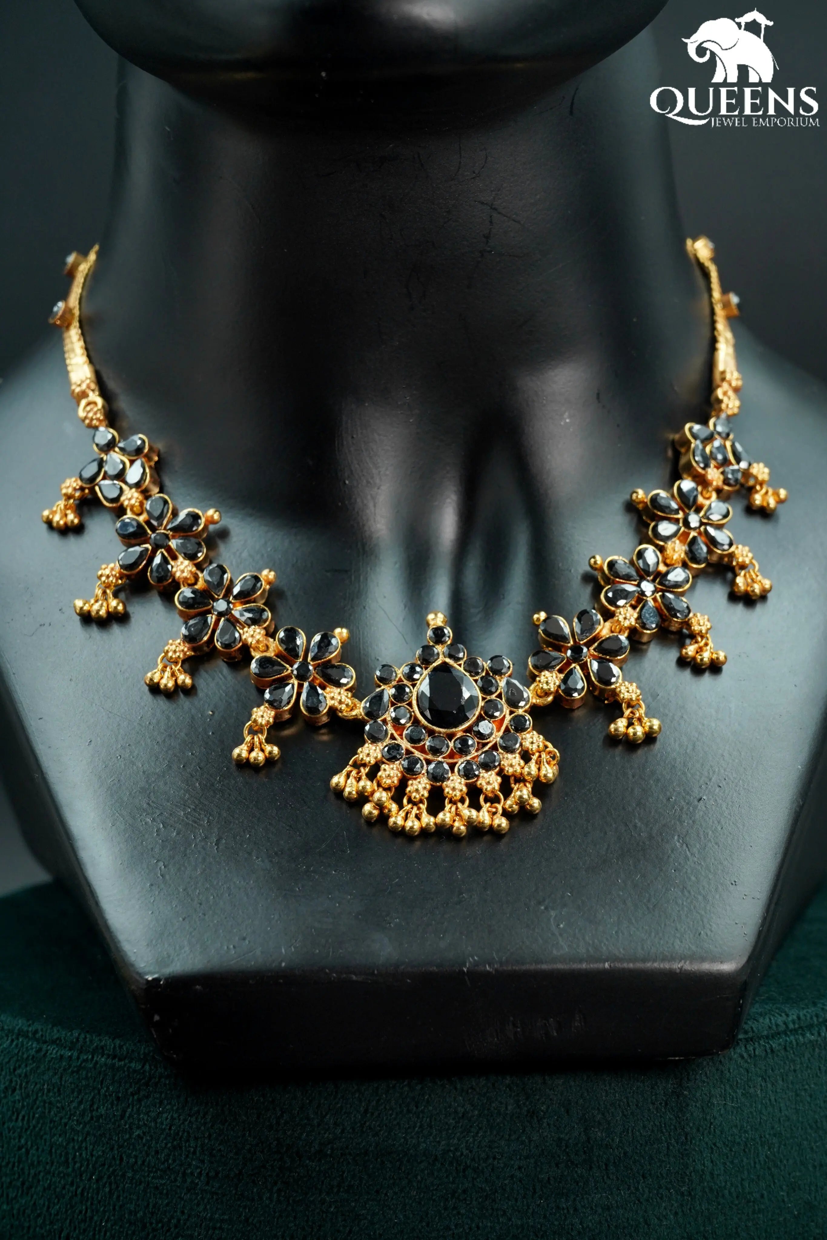 VAIJAYANTI MALA NECKLACE - Queens Jewel Emporium