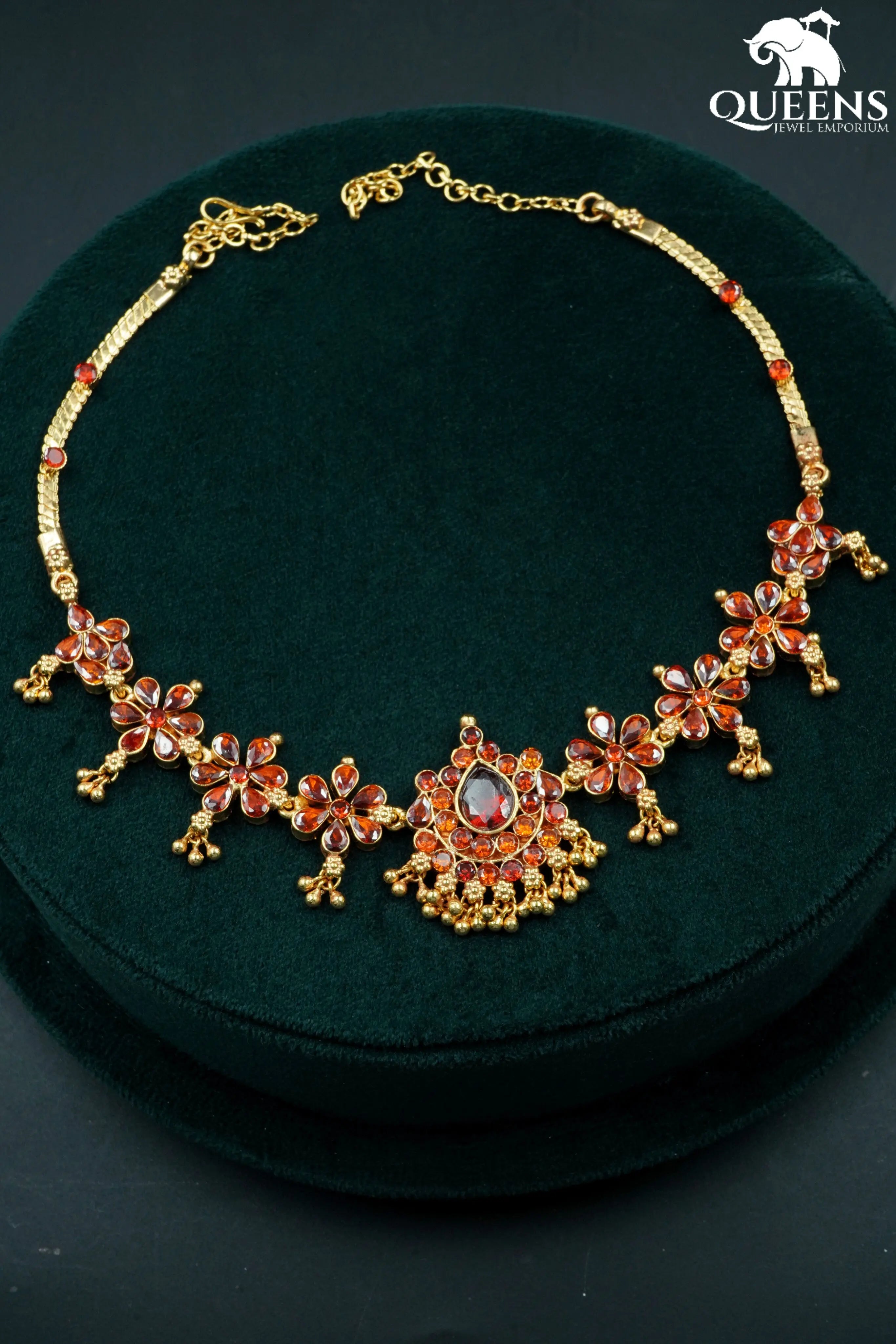 VAIJAYANTI MALA NECKLACE - Queens Jewel Emporium
