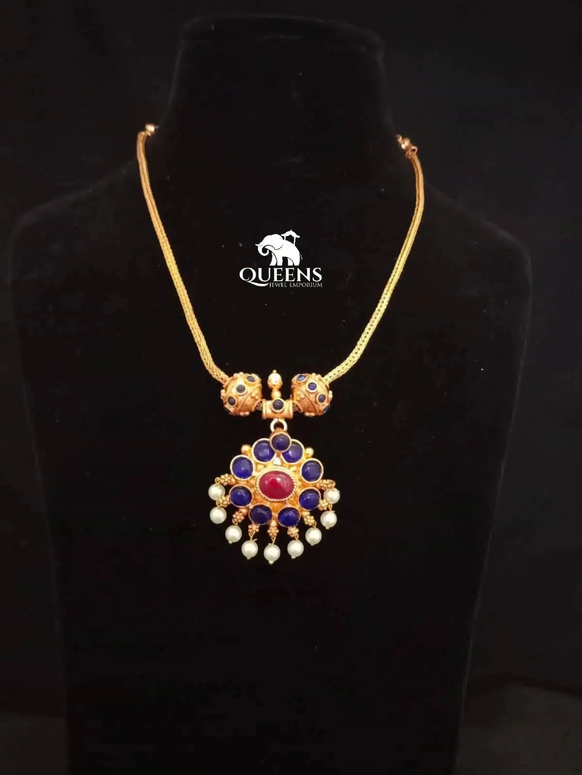 VAISHALI PATHAKAM NECKLACE - Queens Jewel Emporium