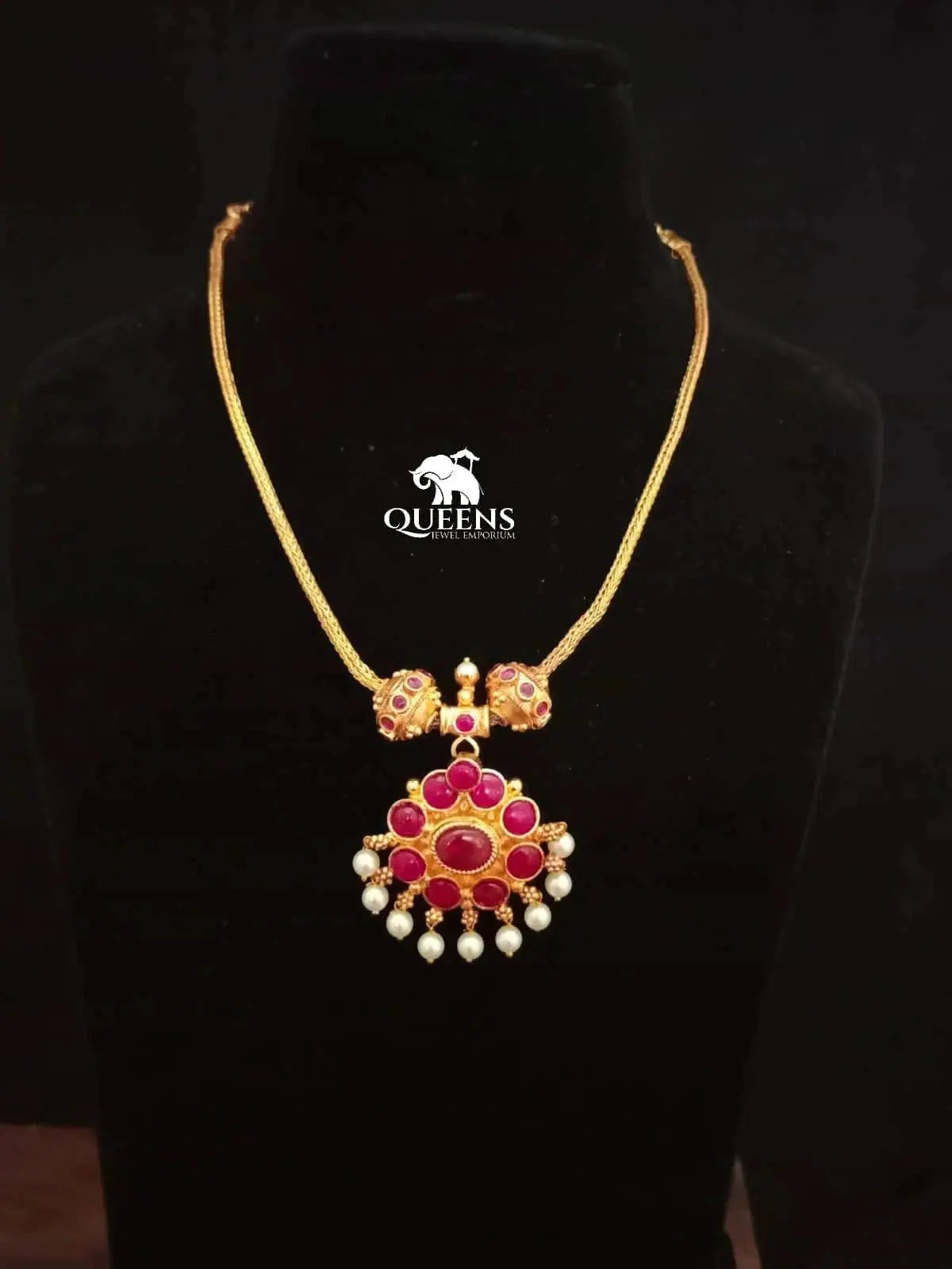 VAISHALI PATHAKAM NECKLACE - Queens Jewel Emporium