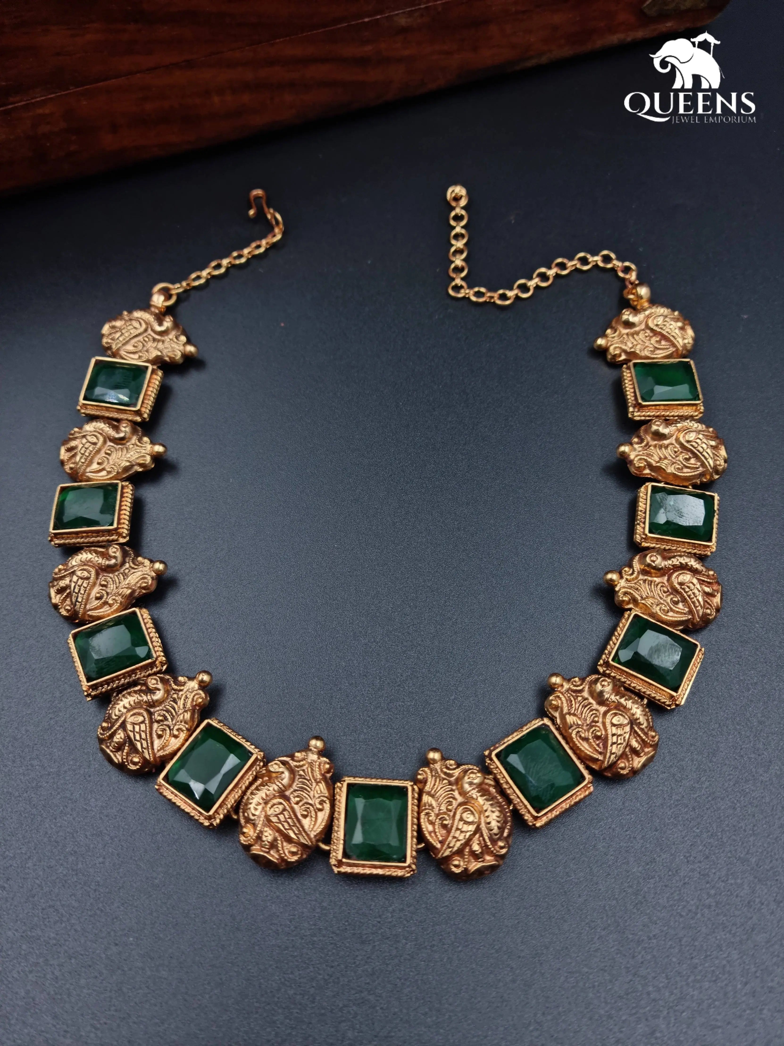 VIDYARANYA NAHAAS NECKLACE - Queens Jewel Emporium