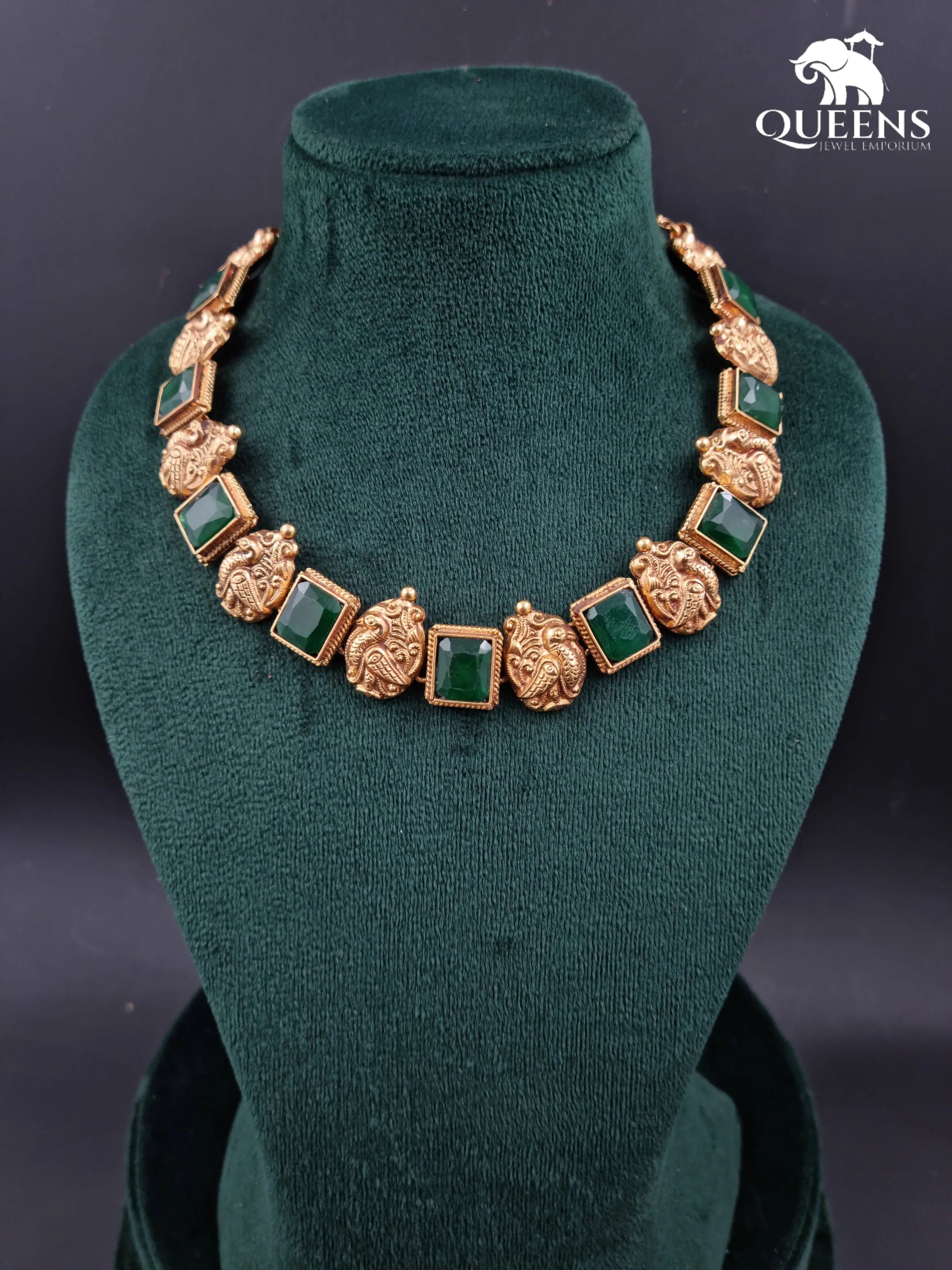 VIDYARANYA NAHAAS NECKLACE - Queens Jewel Emporium